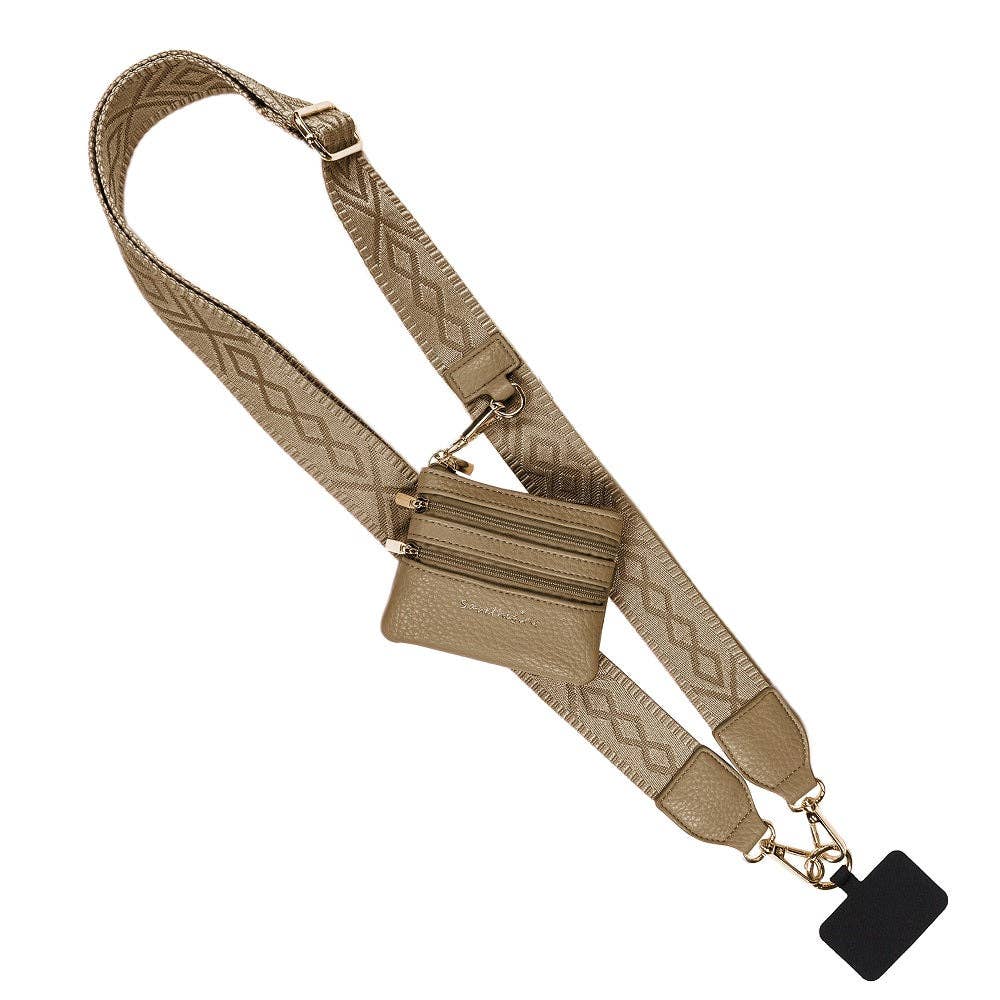 Classic Diamond Pattern Clip & Go Strap