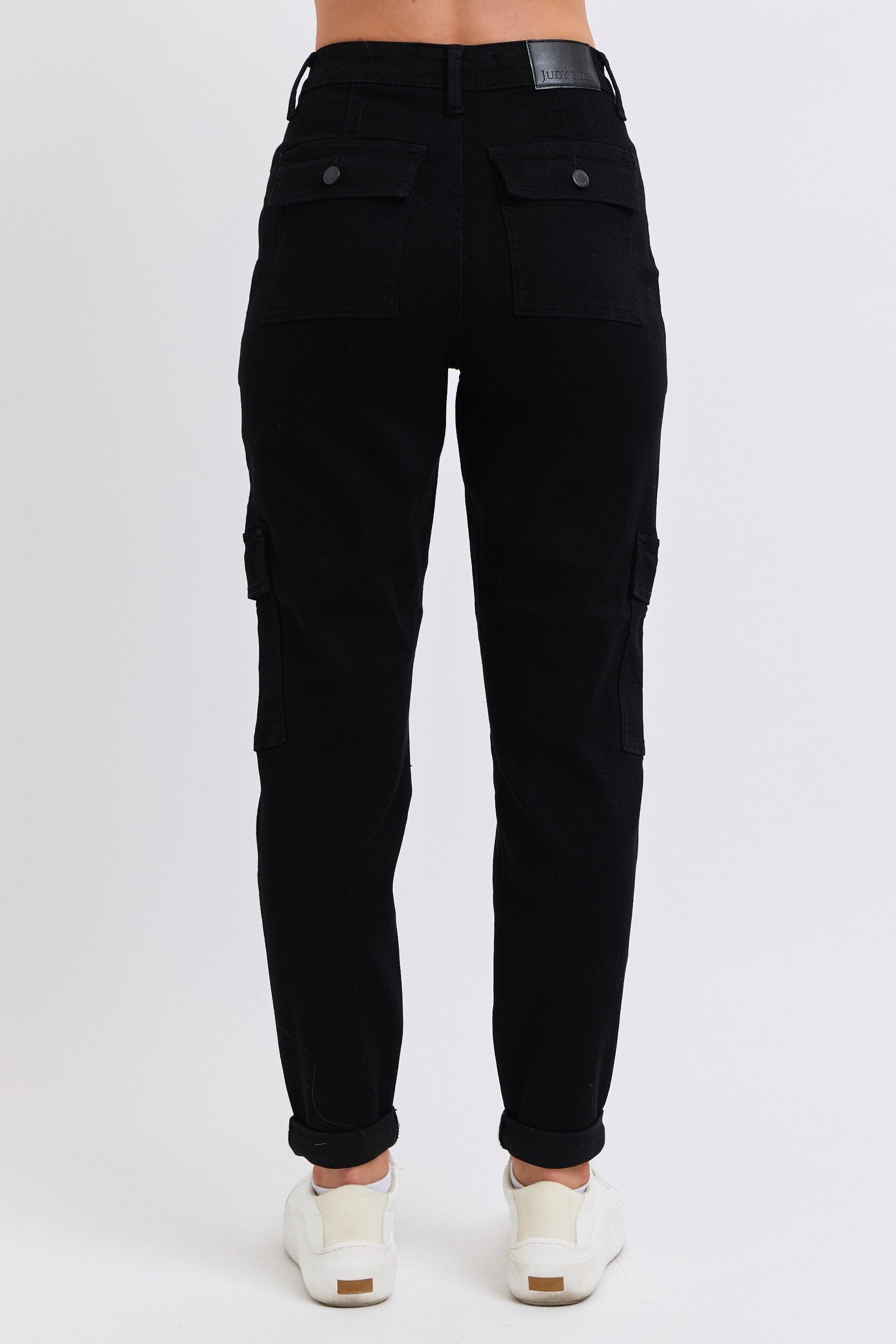 Cuffed Black Jogger Judy Blue Jeans