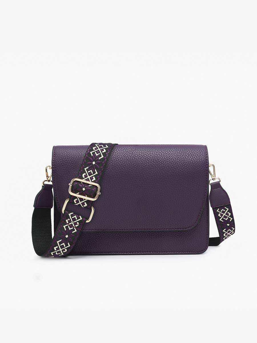 Noah Flapover Crossbody w/ Guitar Strap