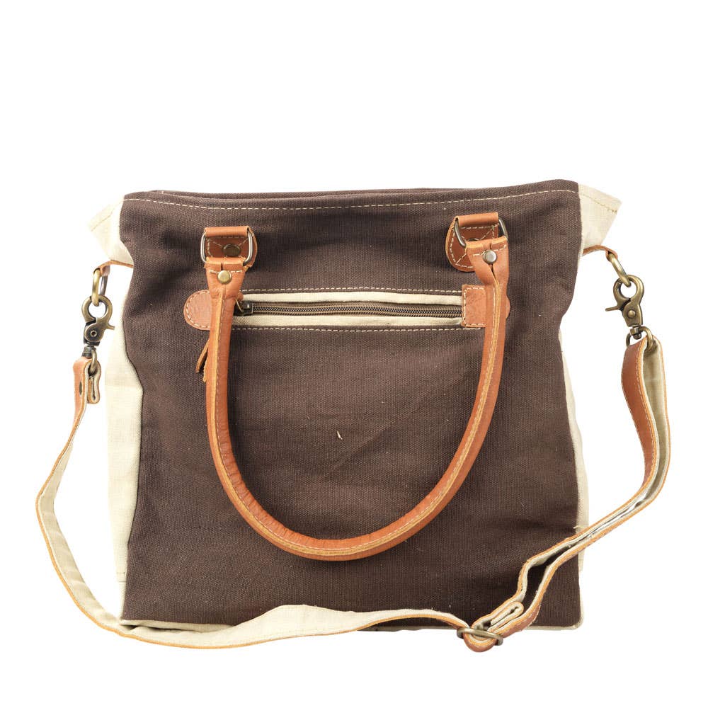 Fish Canvas Crossbody Tote