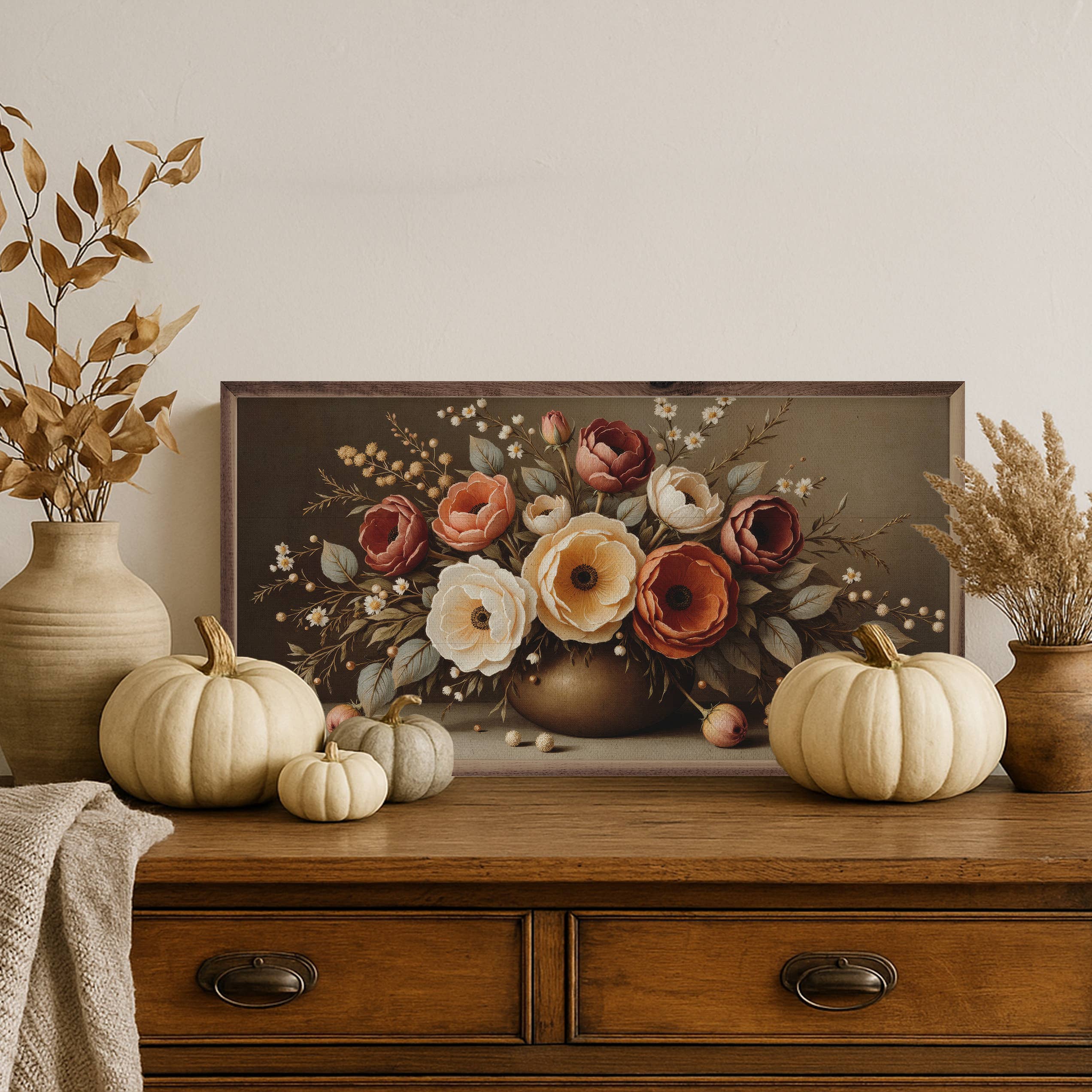 Vintage Bouquet Print