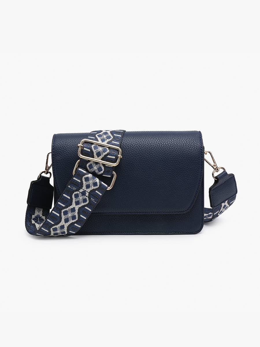 Noah Flapover Crossbody w/ Guitar Strap