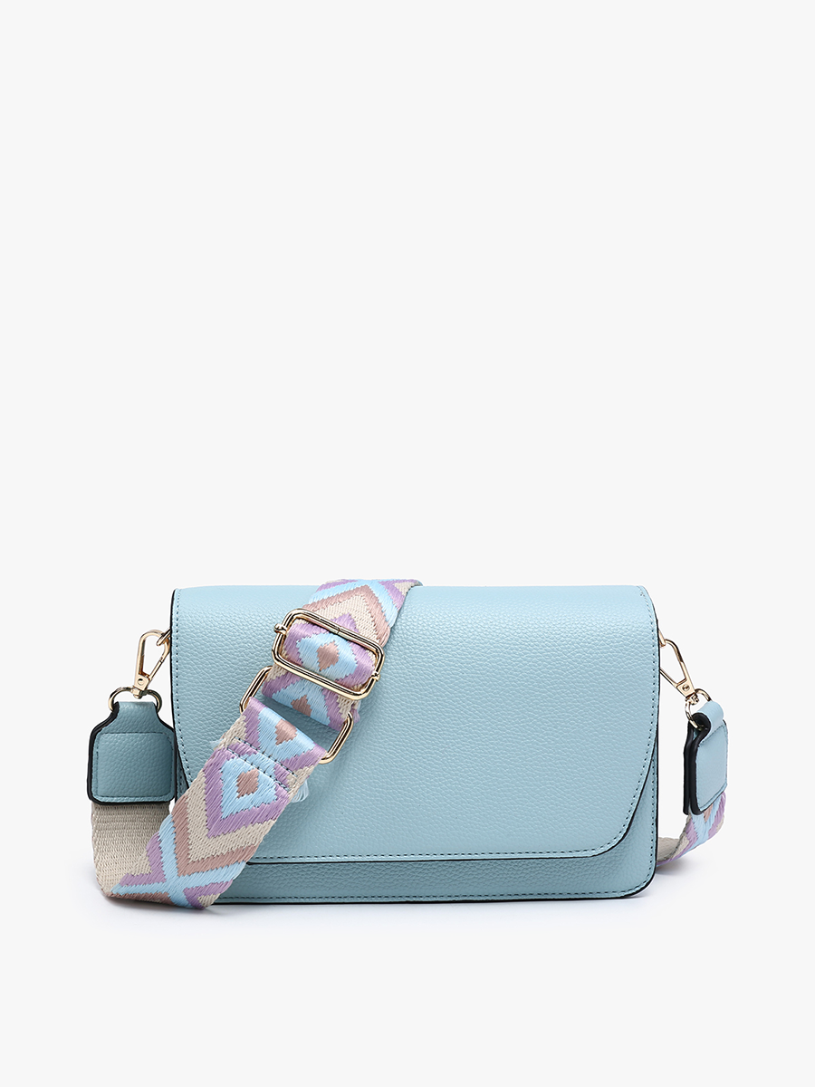 Noah Flapover Crossbody w/ Guitar Strap