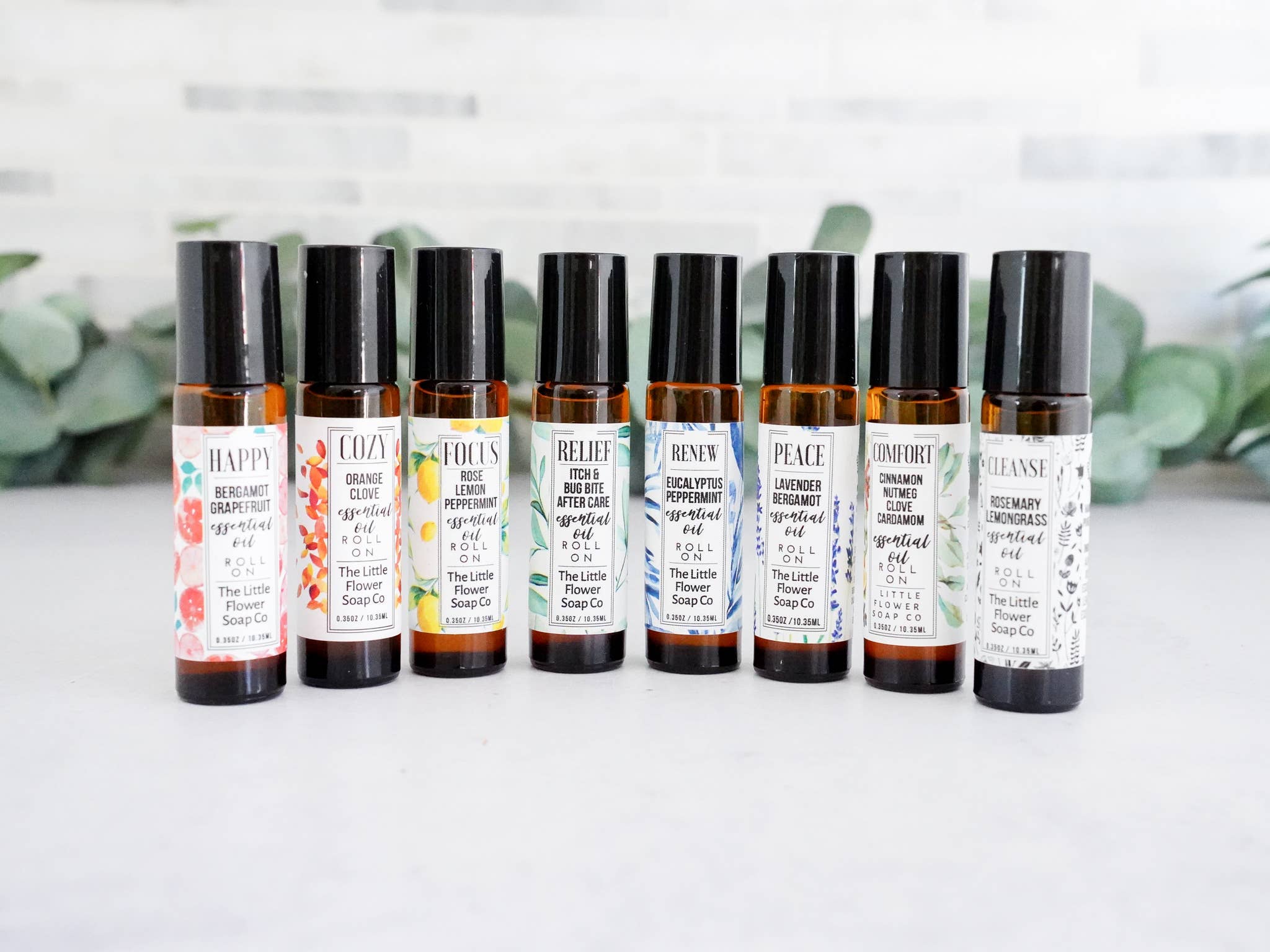 Eucalyptus Peppermint Essential Oil Roll-on Aromatherapy