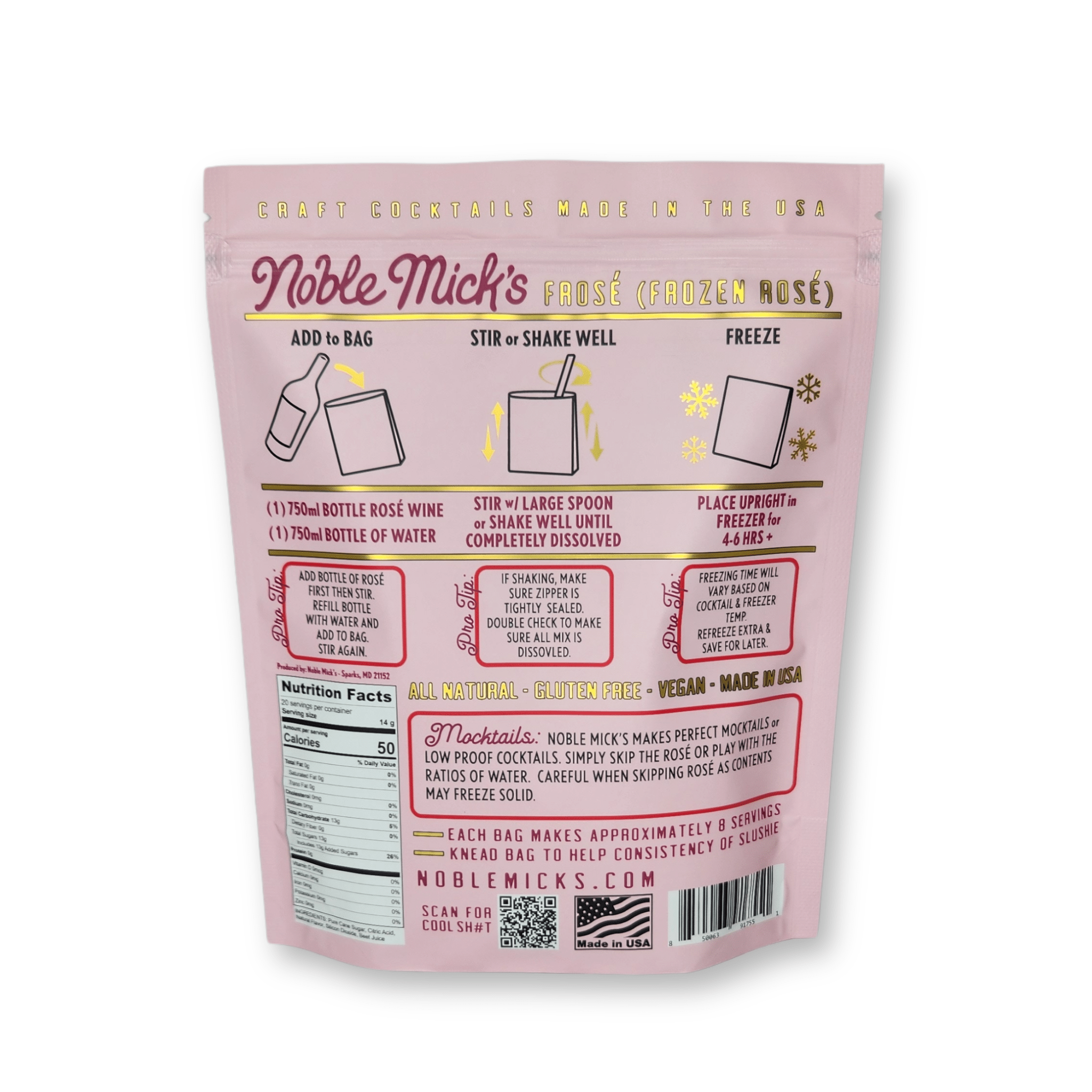 Froze' Frozen Cocktail Mix