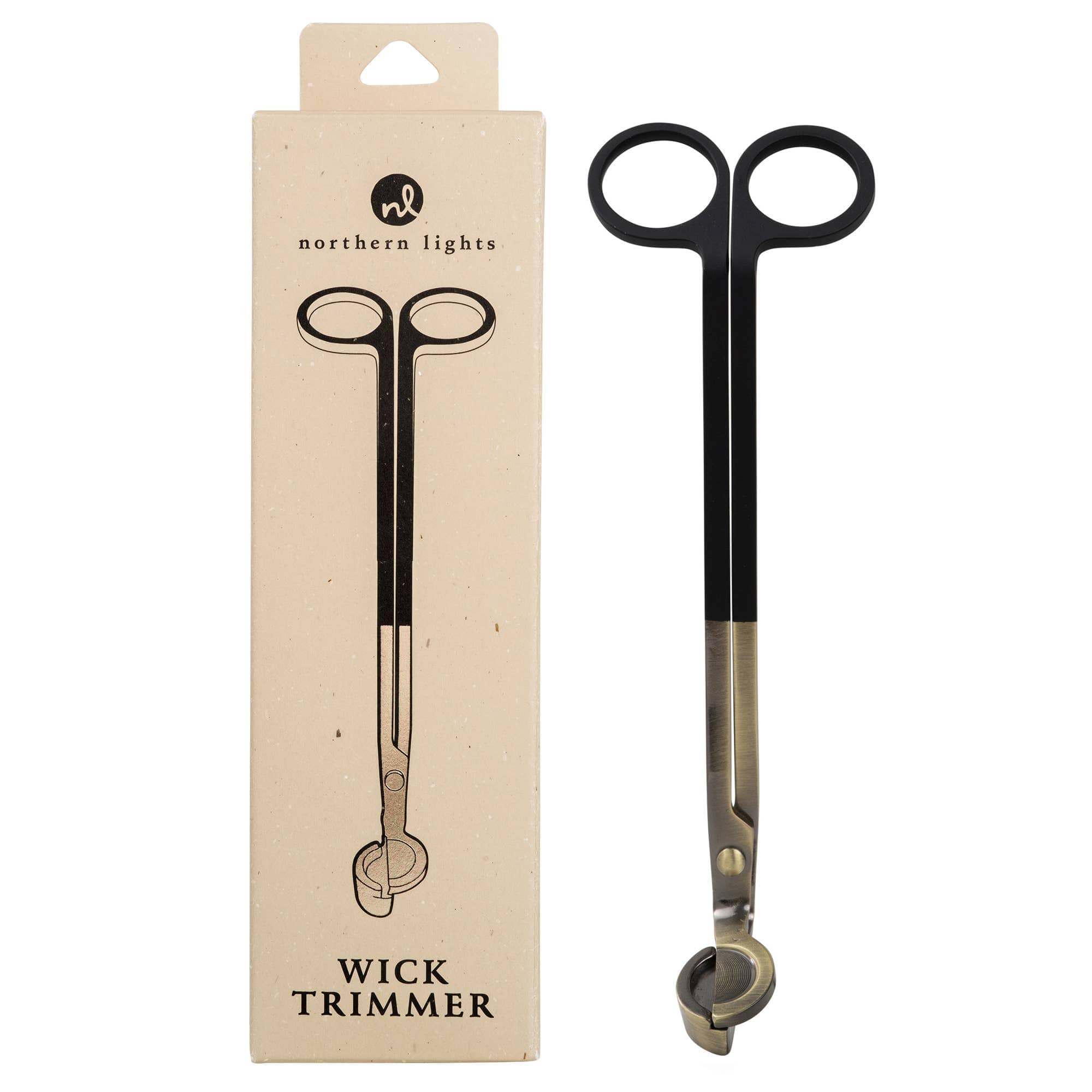 Northern Lights wick trimmer Gold & Black Wick Trimmer