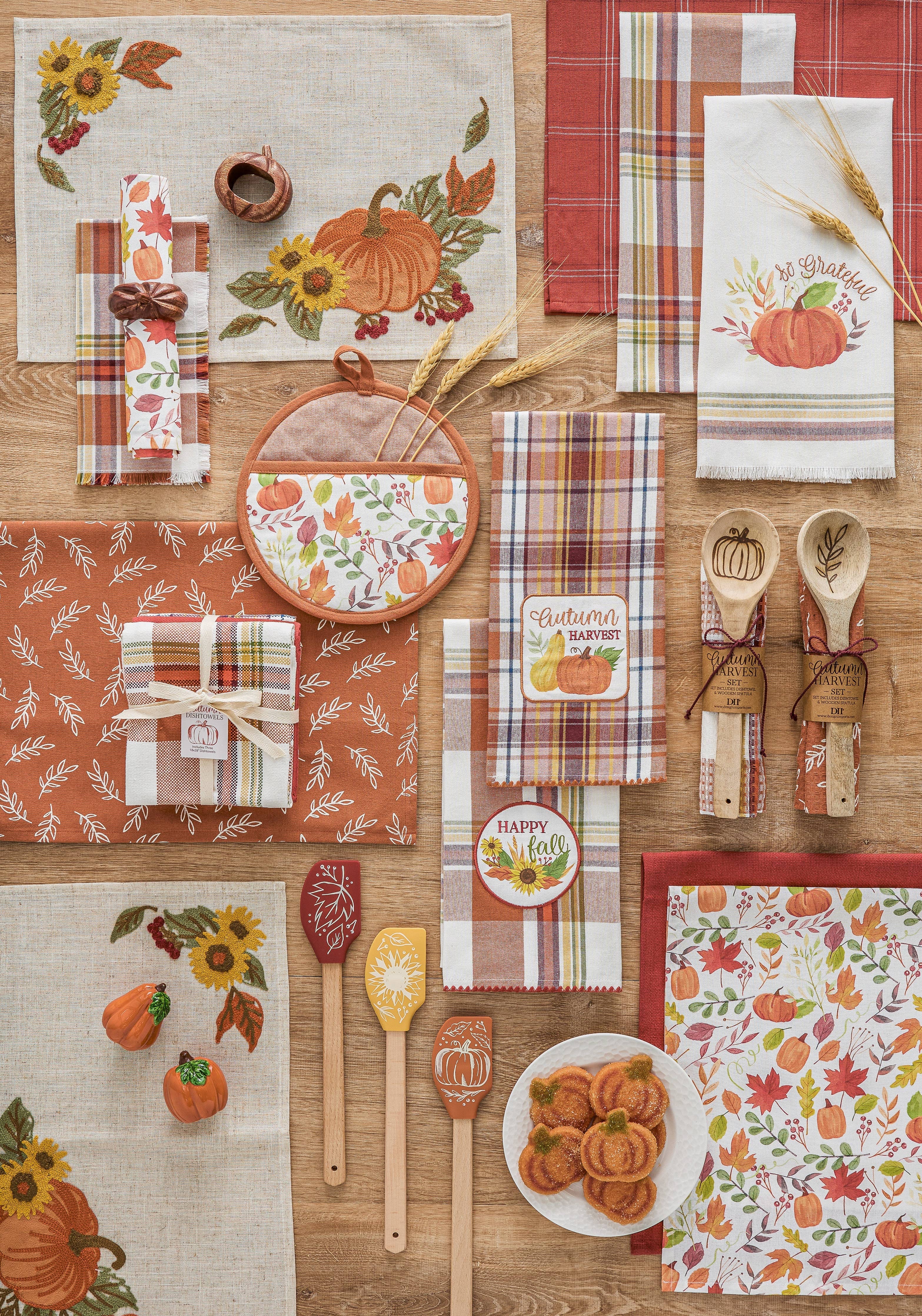 Grateful Harvest Dishtowel
