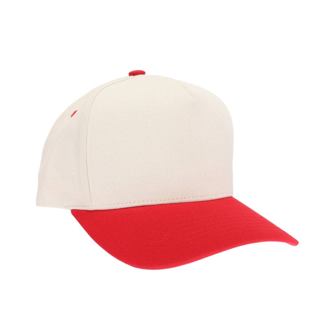 Green Two Tone Canvas C.C Trucker Hat