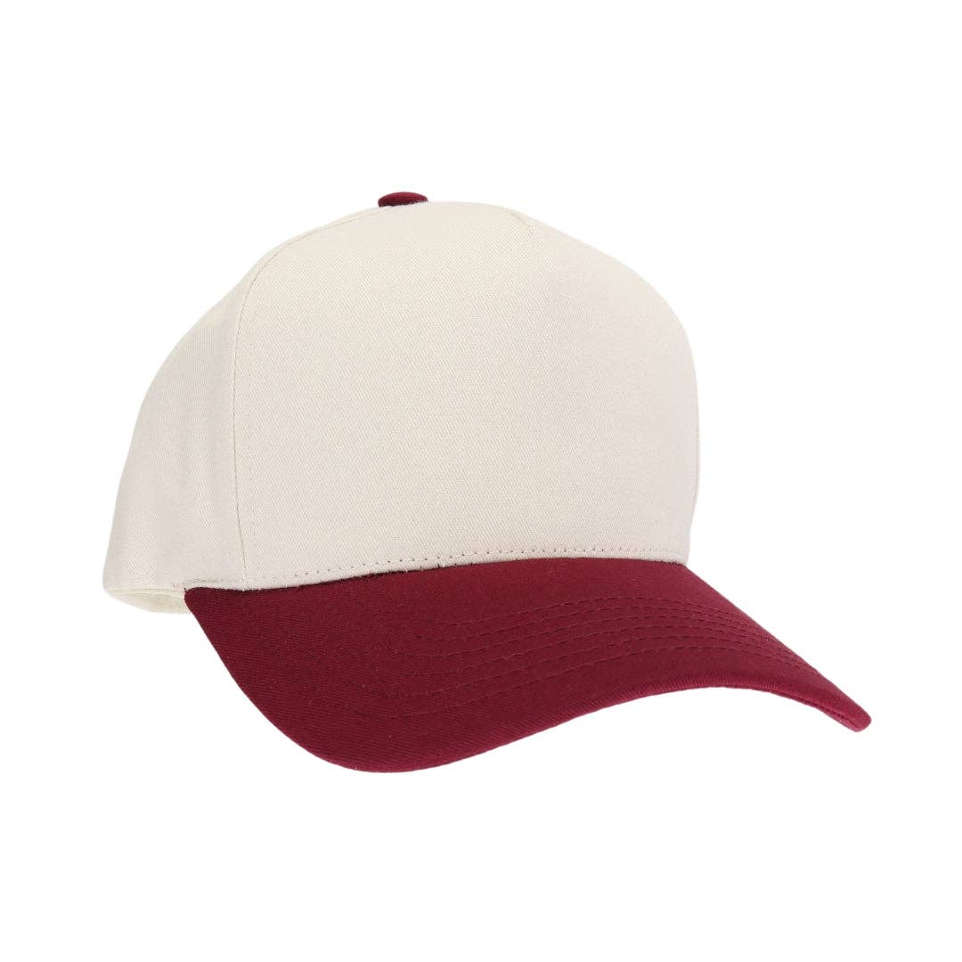 Green Two Tone Canvas C.C Trucker Hat