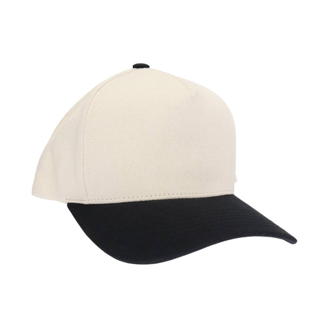 Green Two Tone Canvas C.C Trucker Hat