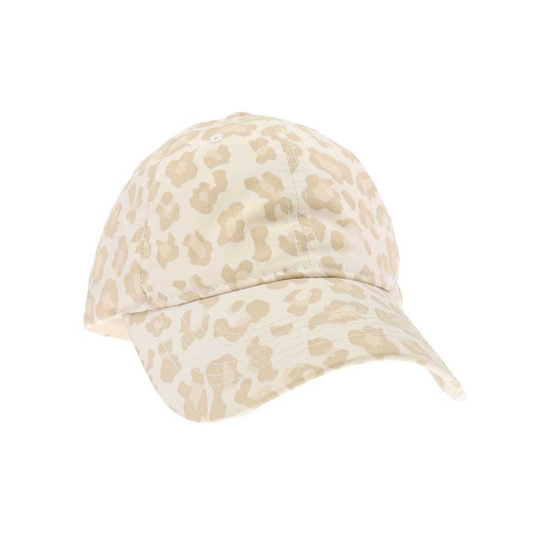 Leopard Patterned C.C Baseball Hat