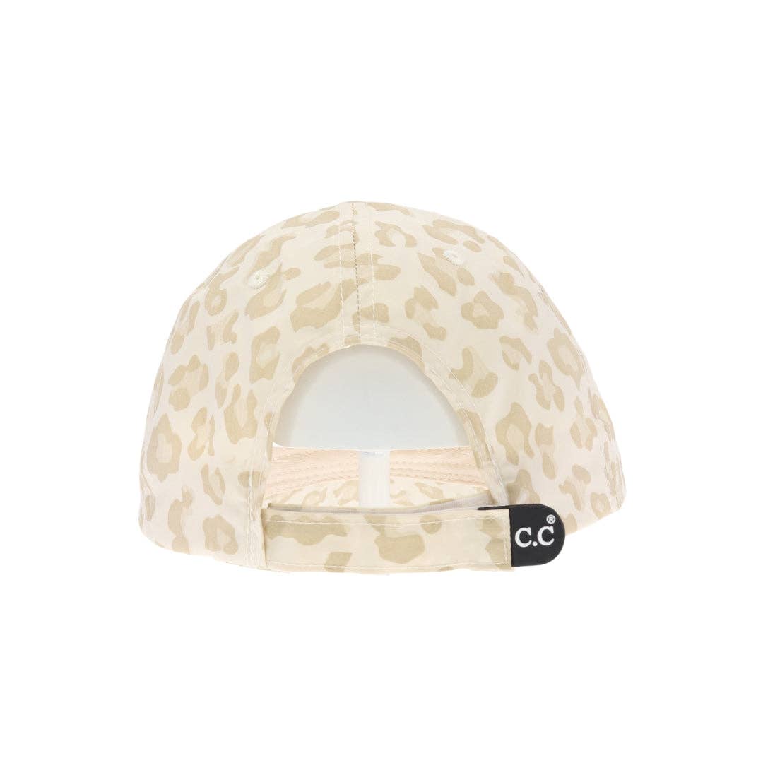 Leopard Patterned C.C Baseball Hat