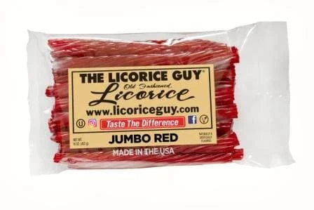 CM #16 (Carrie) candy Red Original Licorice Guy