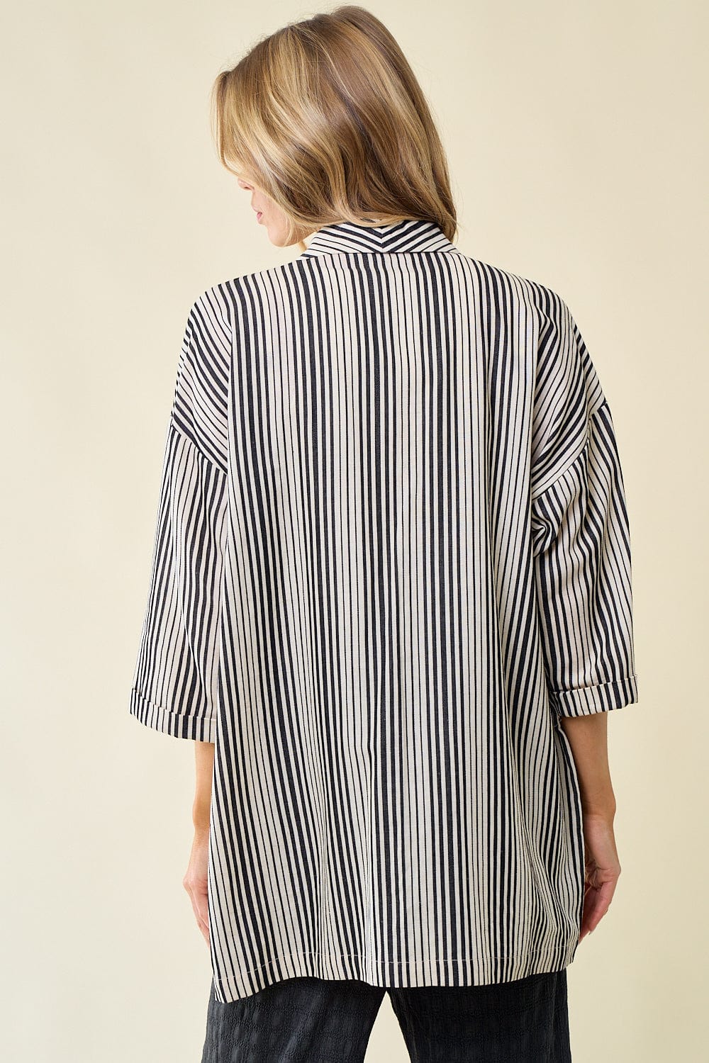 Linen Stripe Jacket