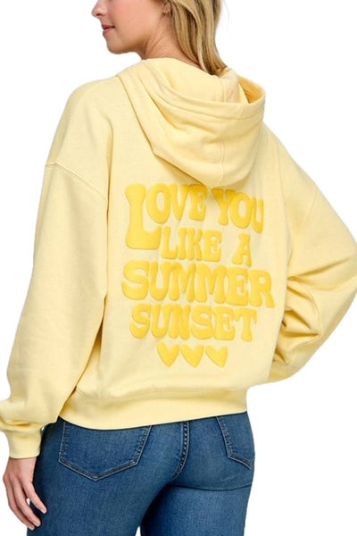 Love You Like A Summer Sunset Sweatshirt