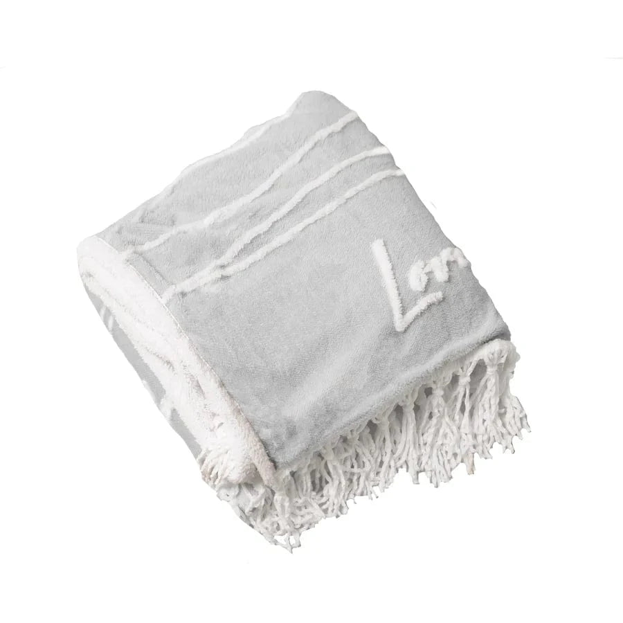 Love You Mom Plush Blanket