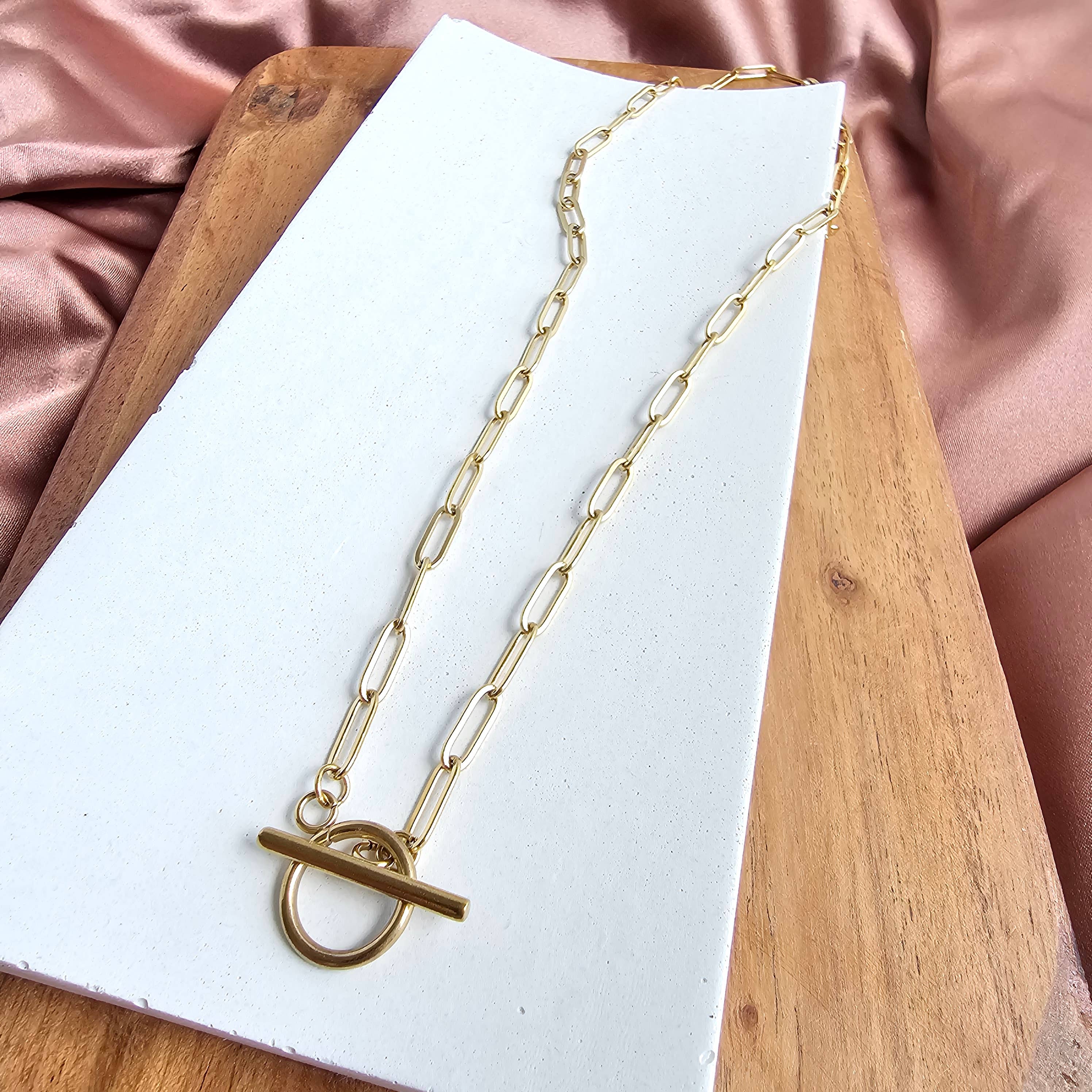 Luxe Gold Paper Clip Chain