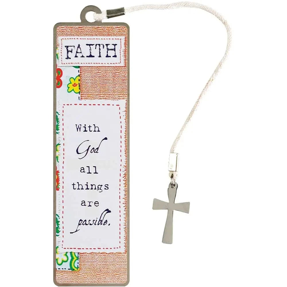 Metal Bookmark Faith