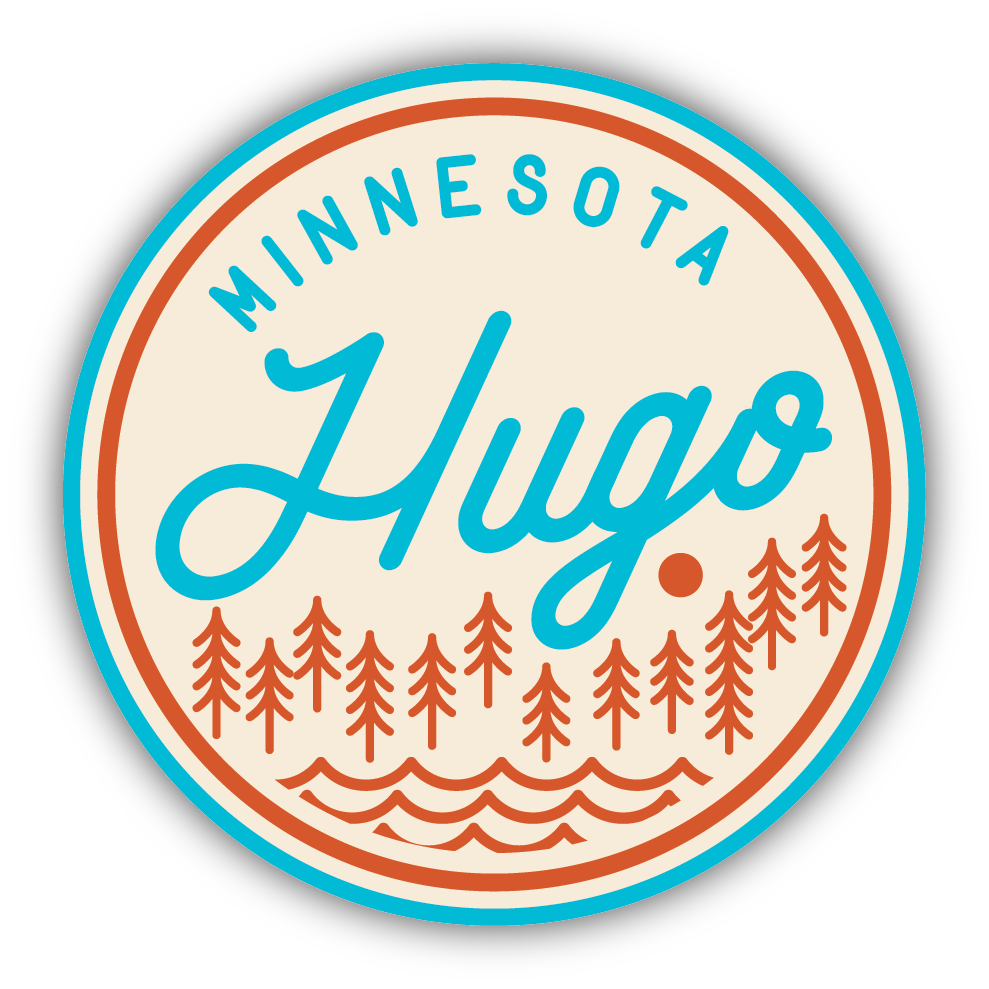 Minnesota City Trees & Water Sticker