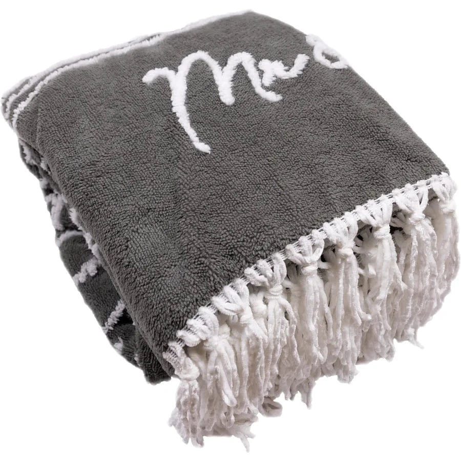 Mr. & Mrs. Plush Blanket