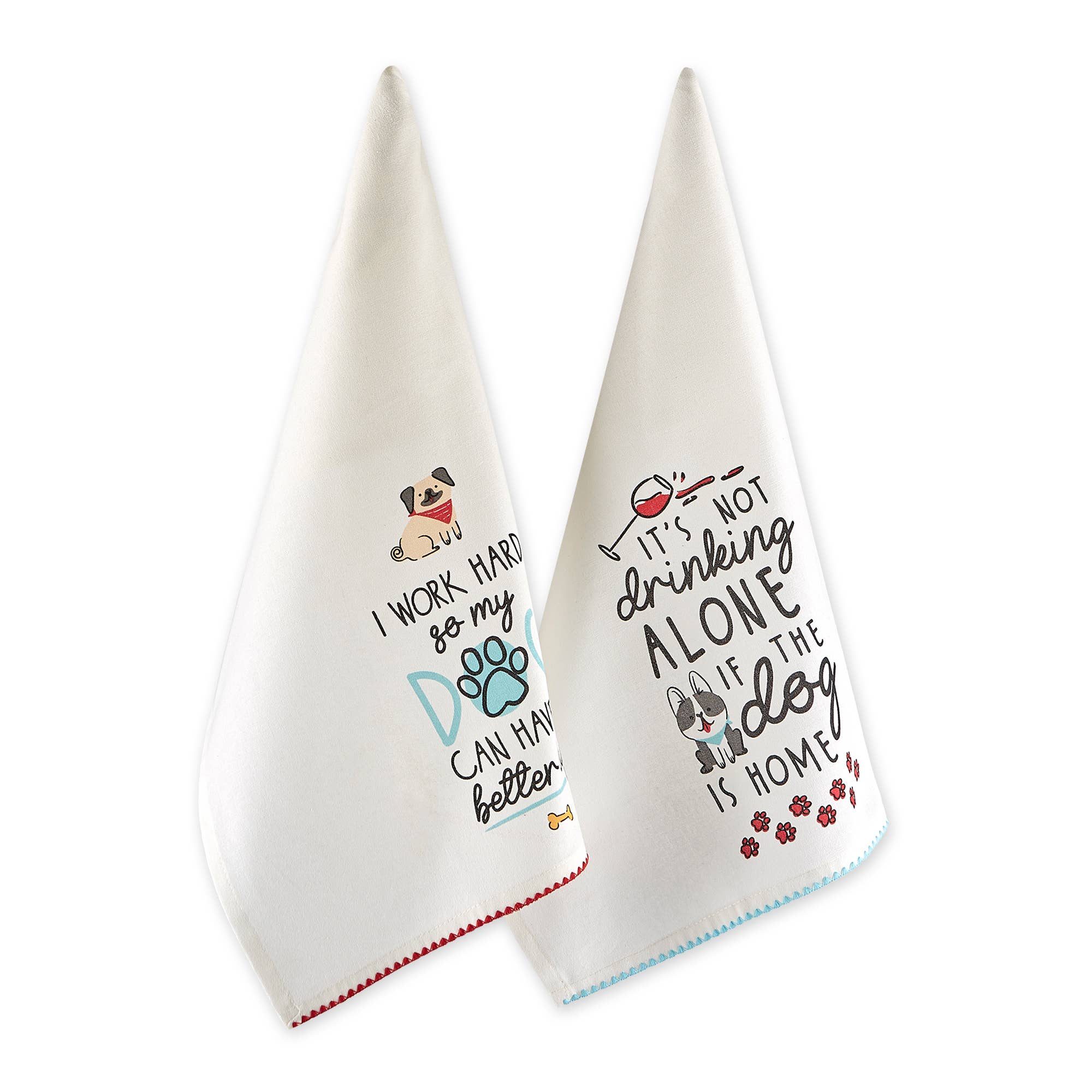Mutts About You Dishtowels Mixed Dozen