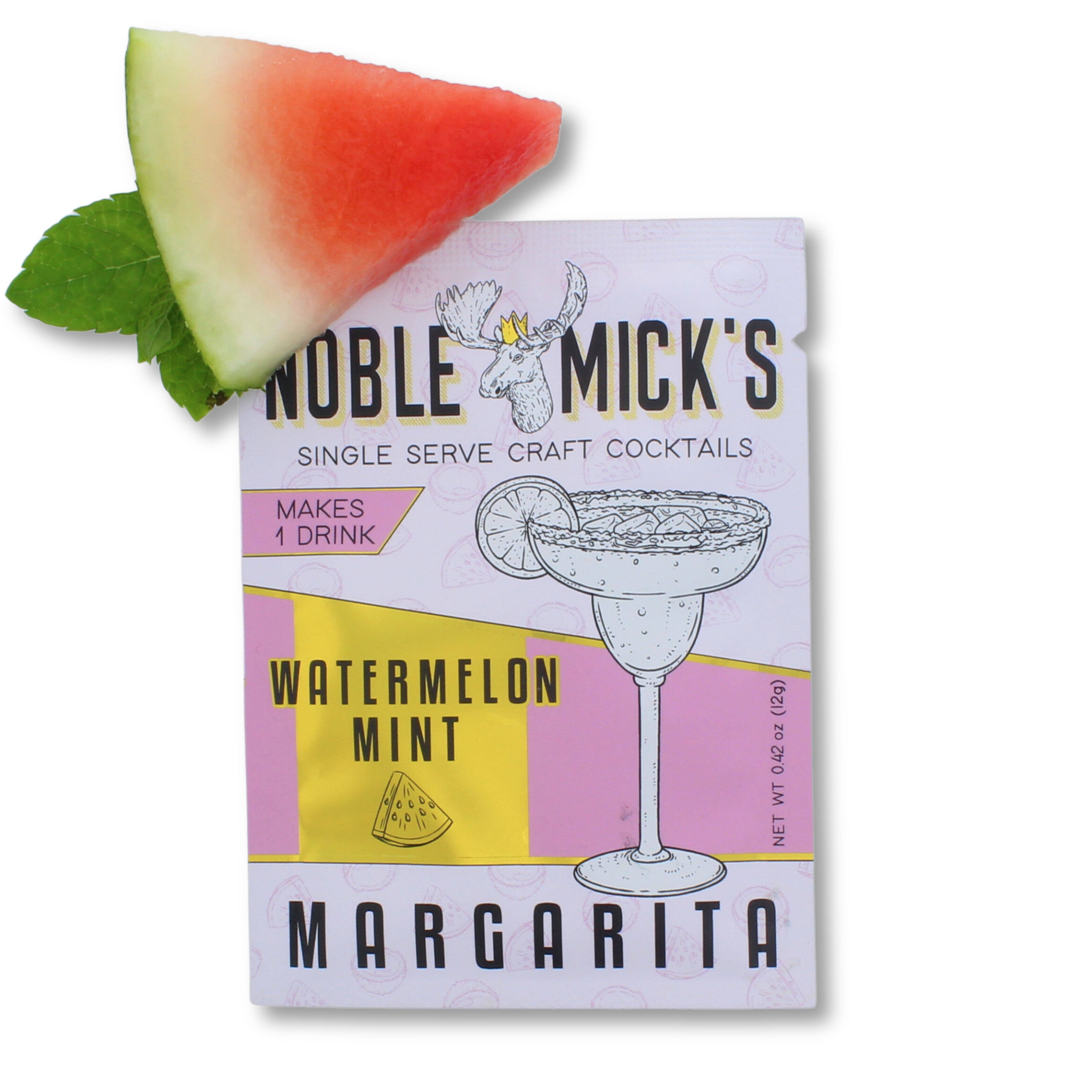 Noble Mick's Craft Cocktail or Mocktail Drink Packets