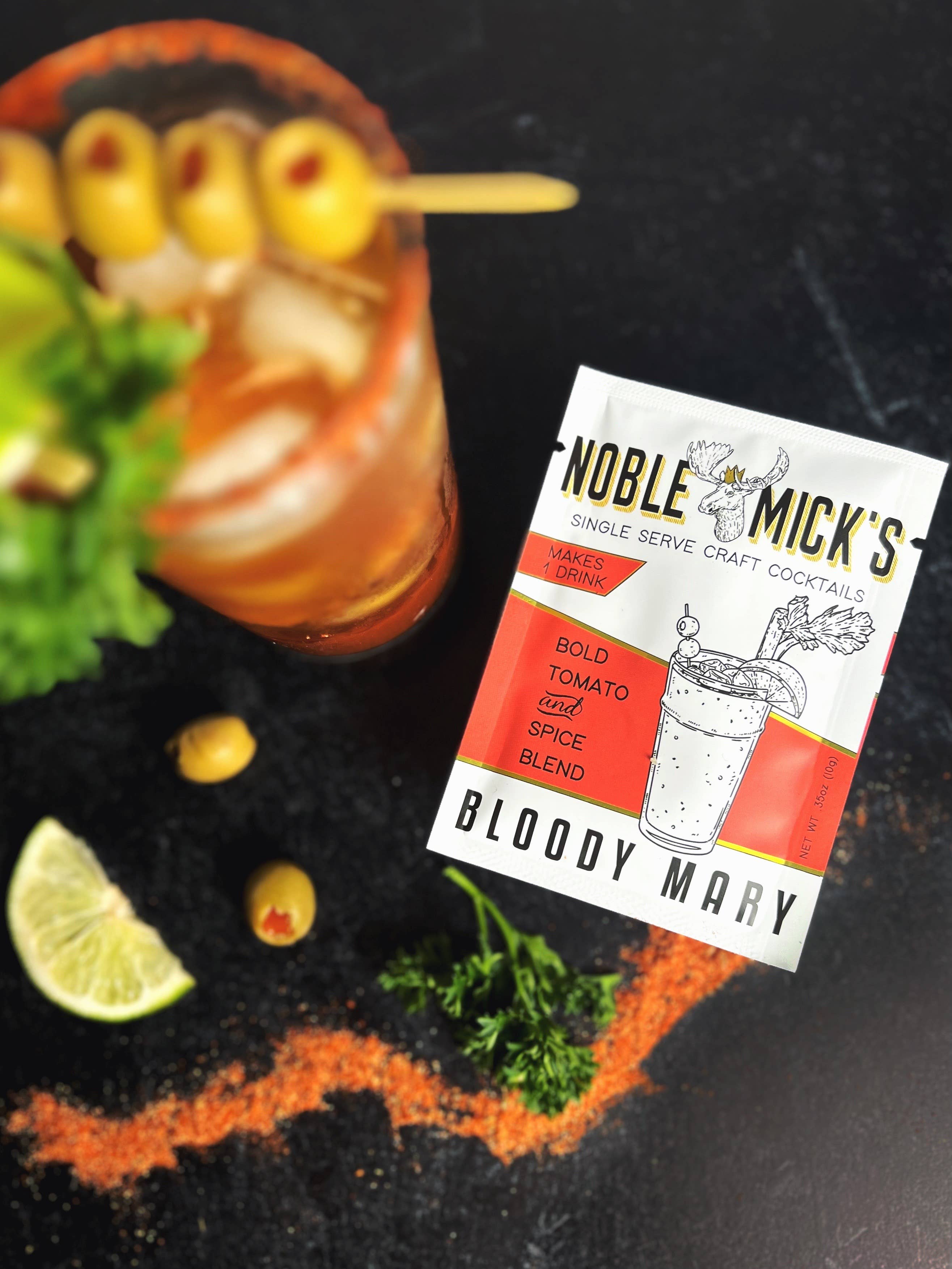 Noble Mick's Craft Cocktail or Mocktail Drink Packets
