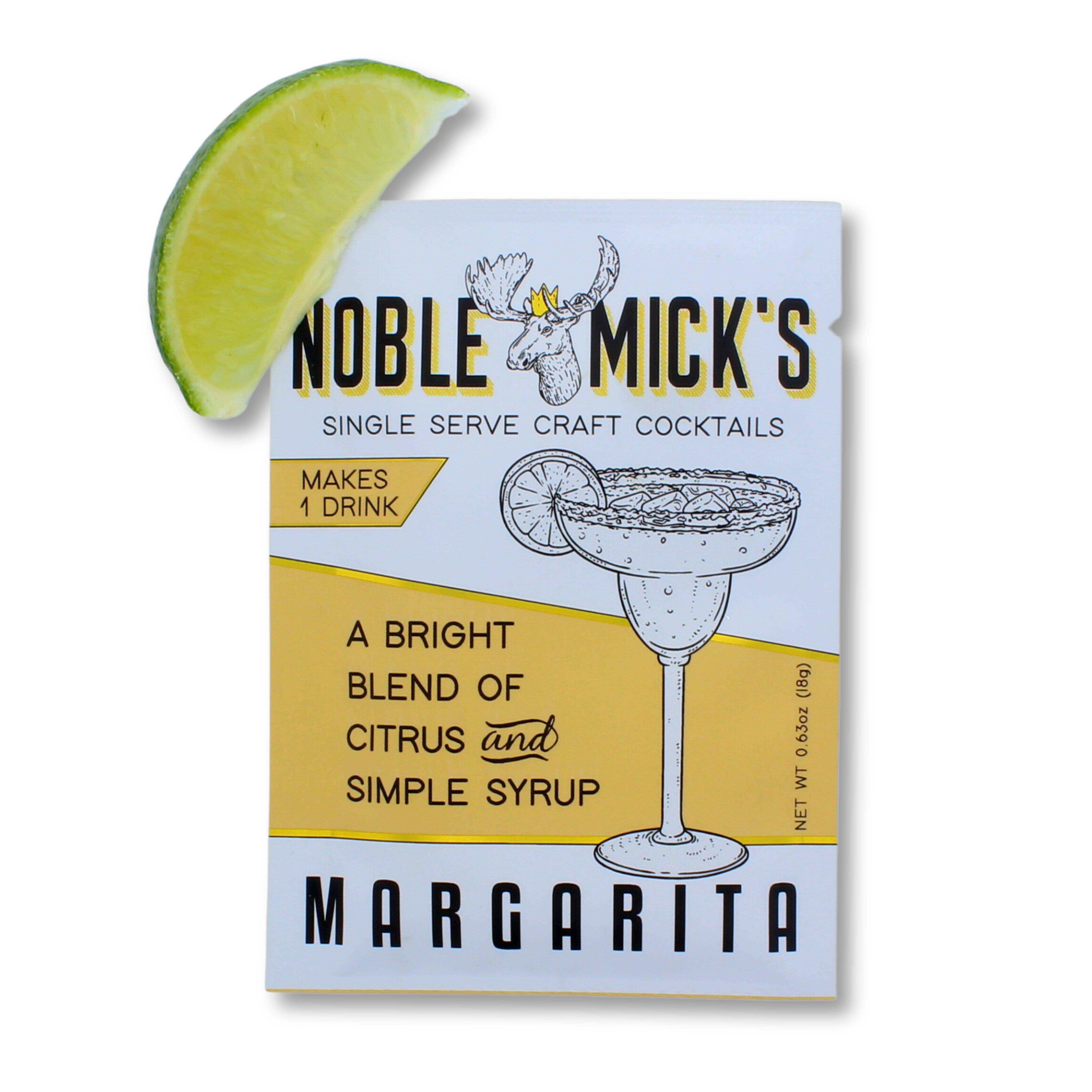 Noble Mick's Craft Cocktail or Mocktail Drink Packets