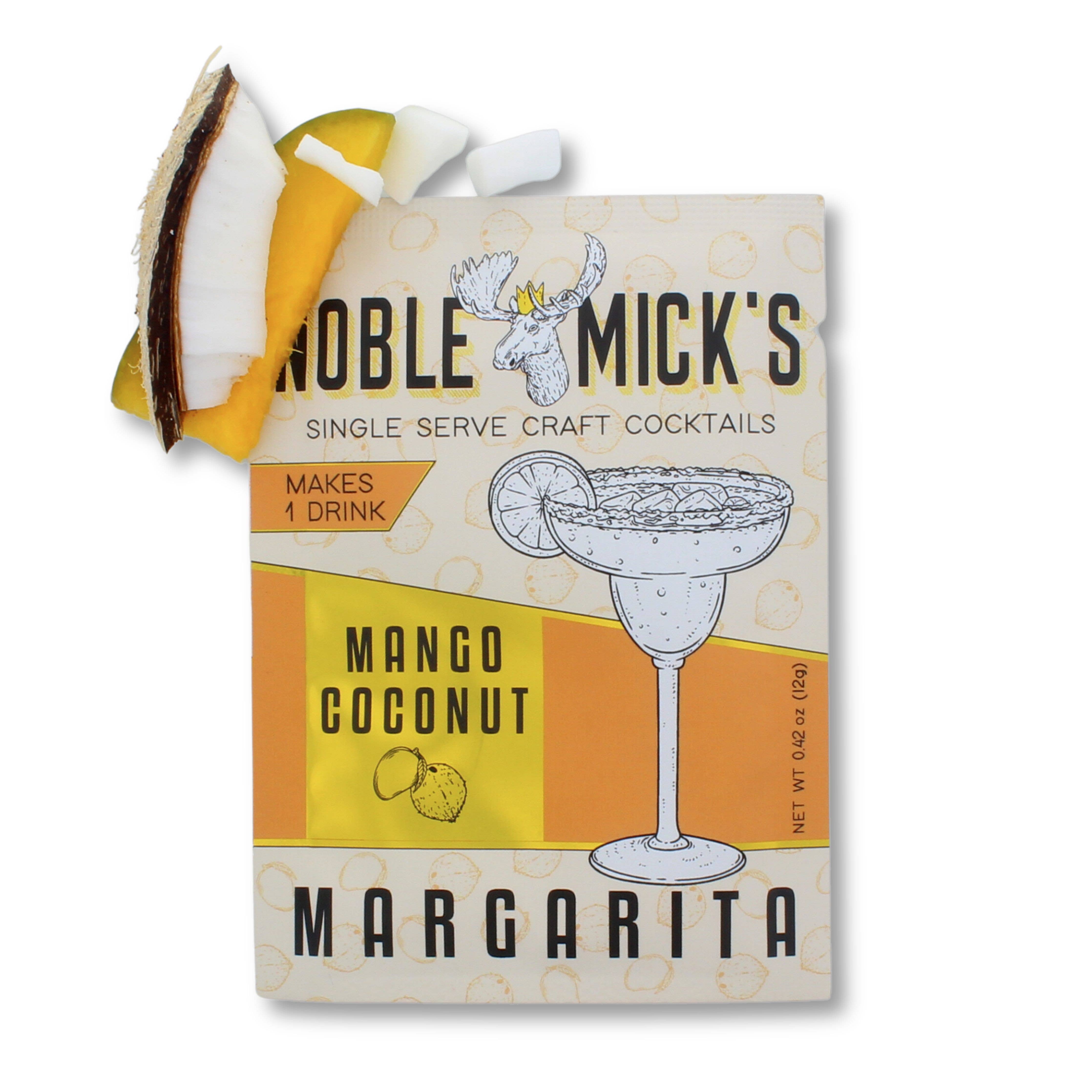 Noble Mick's Craft Cocktail or Mocktail Drink Packets