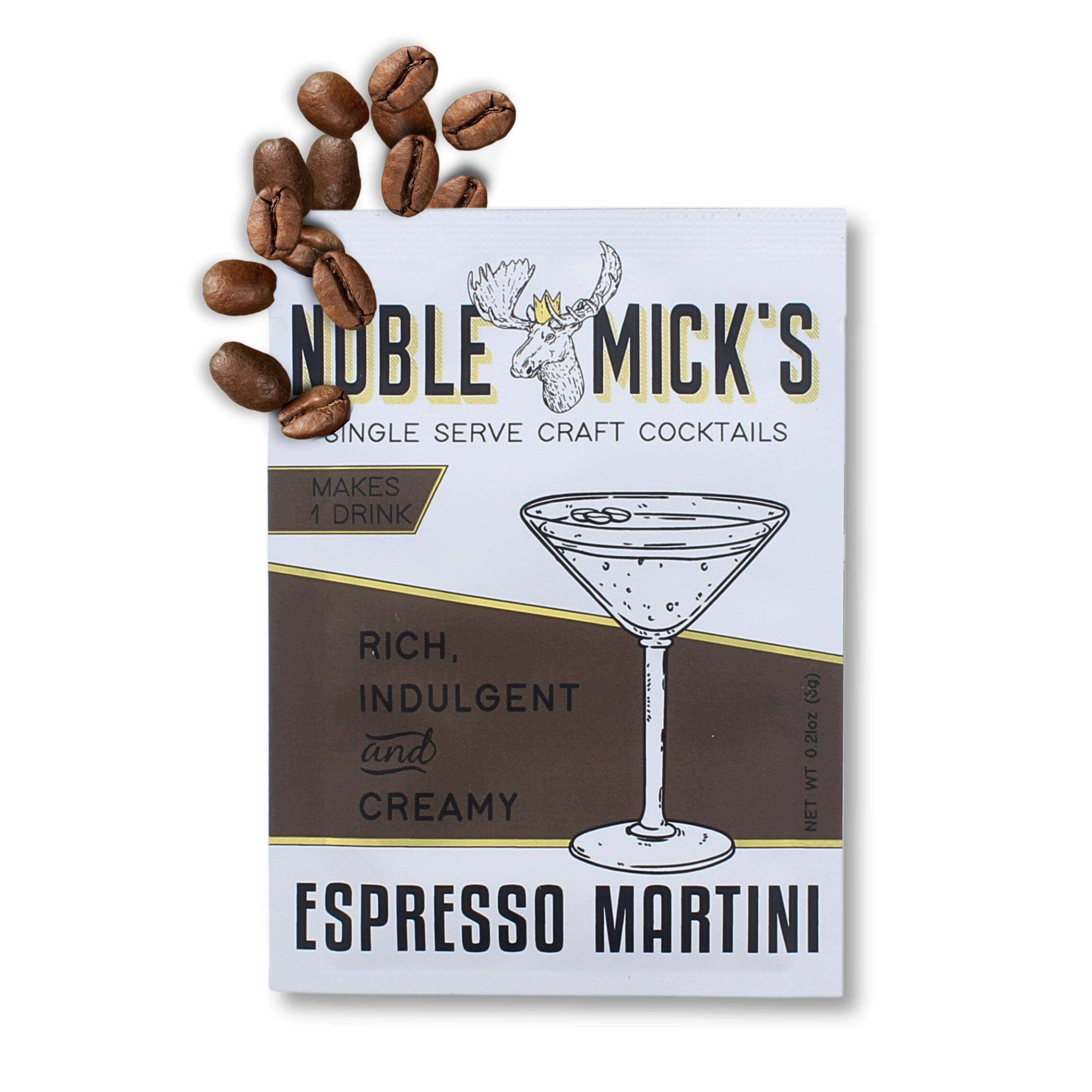 Noble Mick's Craft Cocktail or Mocktail Drink Packets