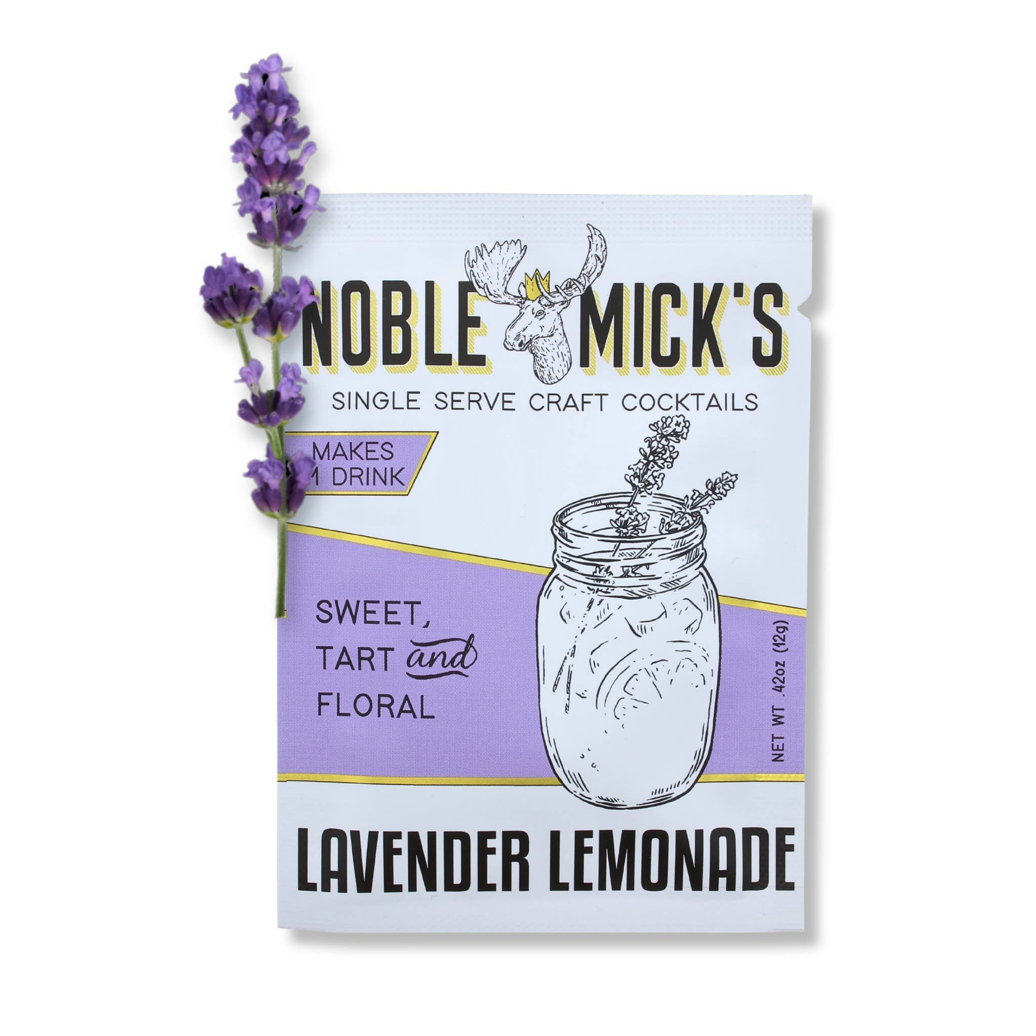 Noble Mick's Craft Cocktail or Mocktail Drink Packets