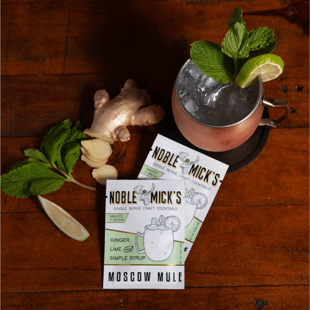 Noble Mick's Craft Cocktail or Mocktail Drink Packets