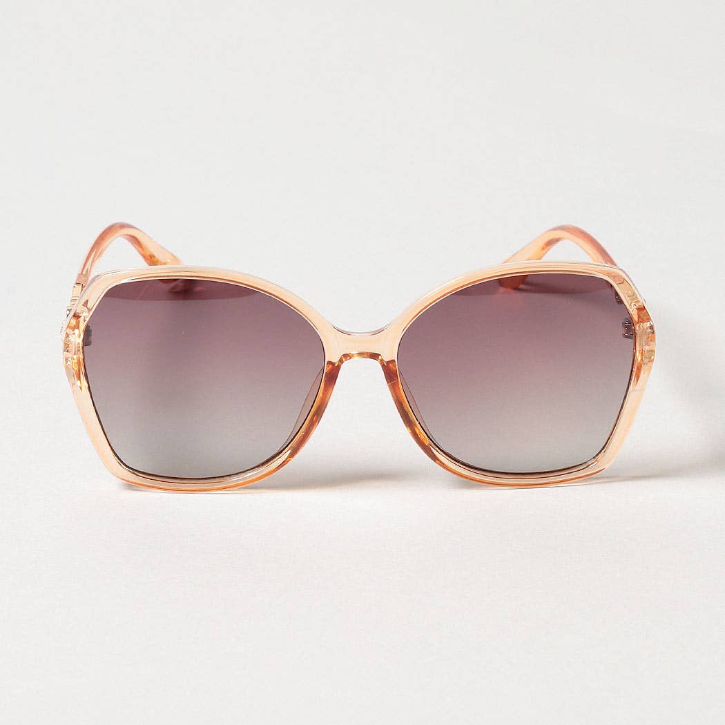 Oversized Round Frame Sunglasses
