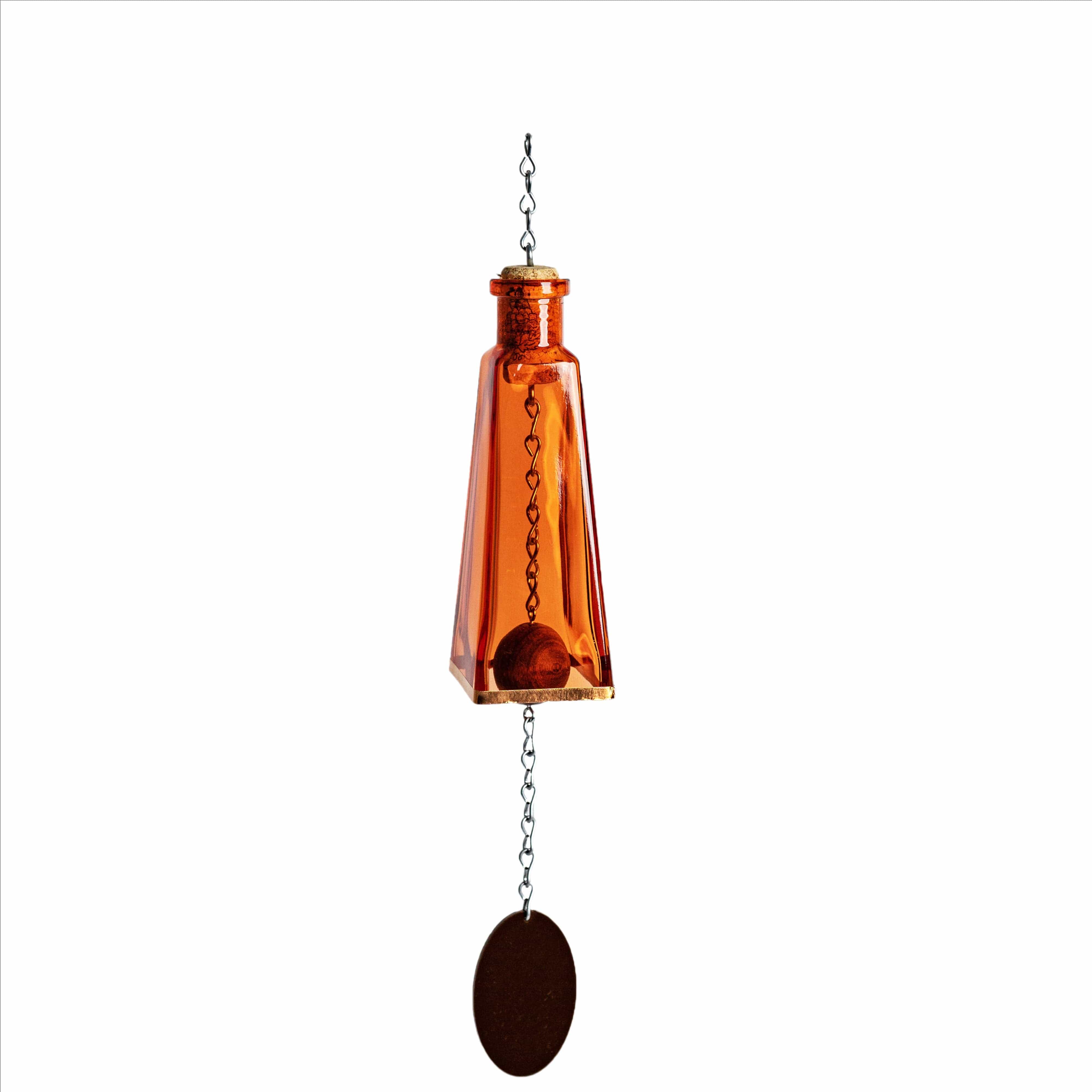 Pyramid Glass Wind Chime