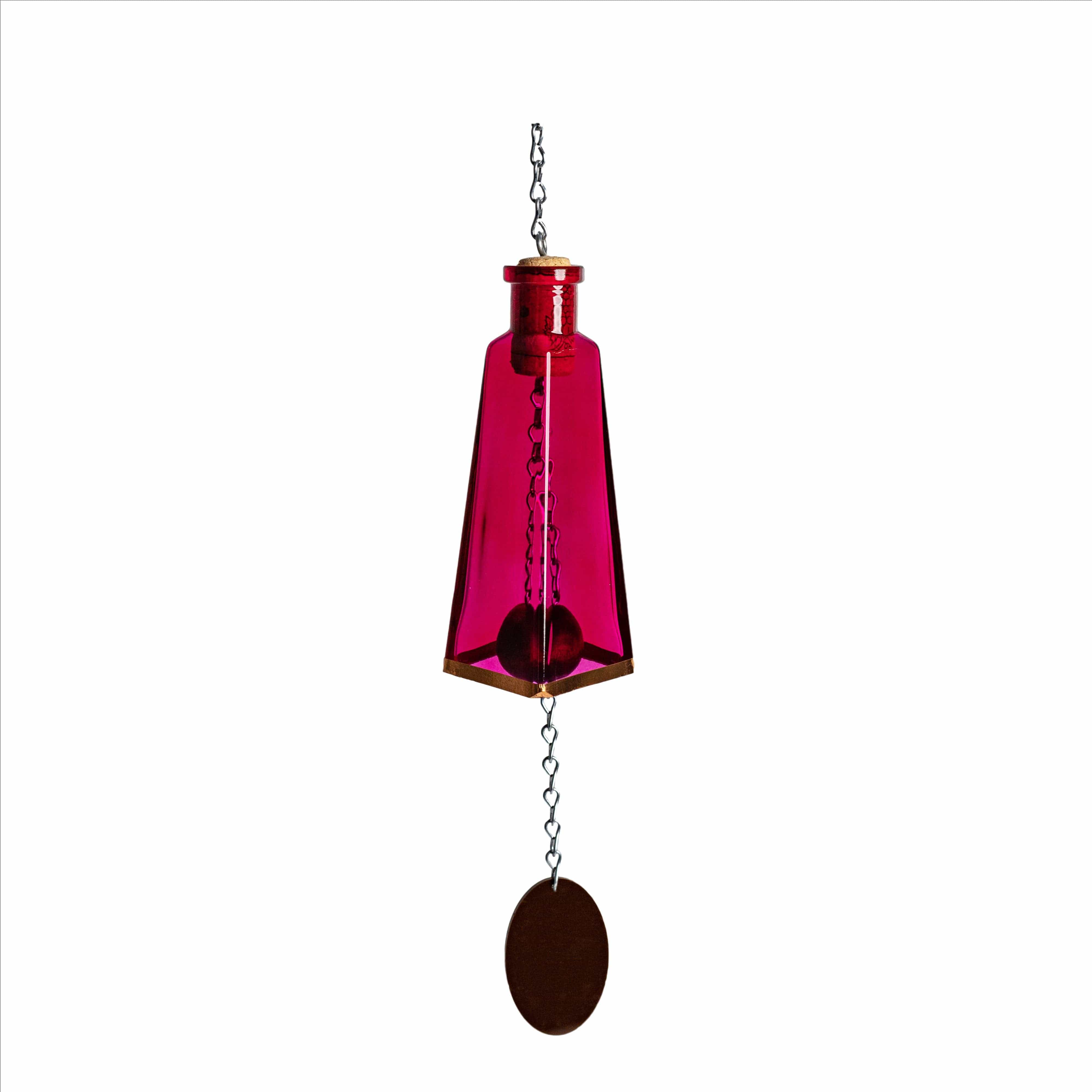 Pyramid Glass Wind Chime