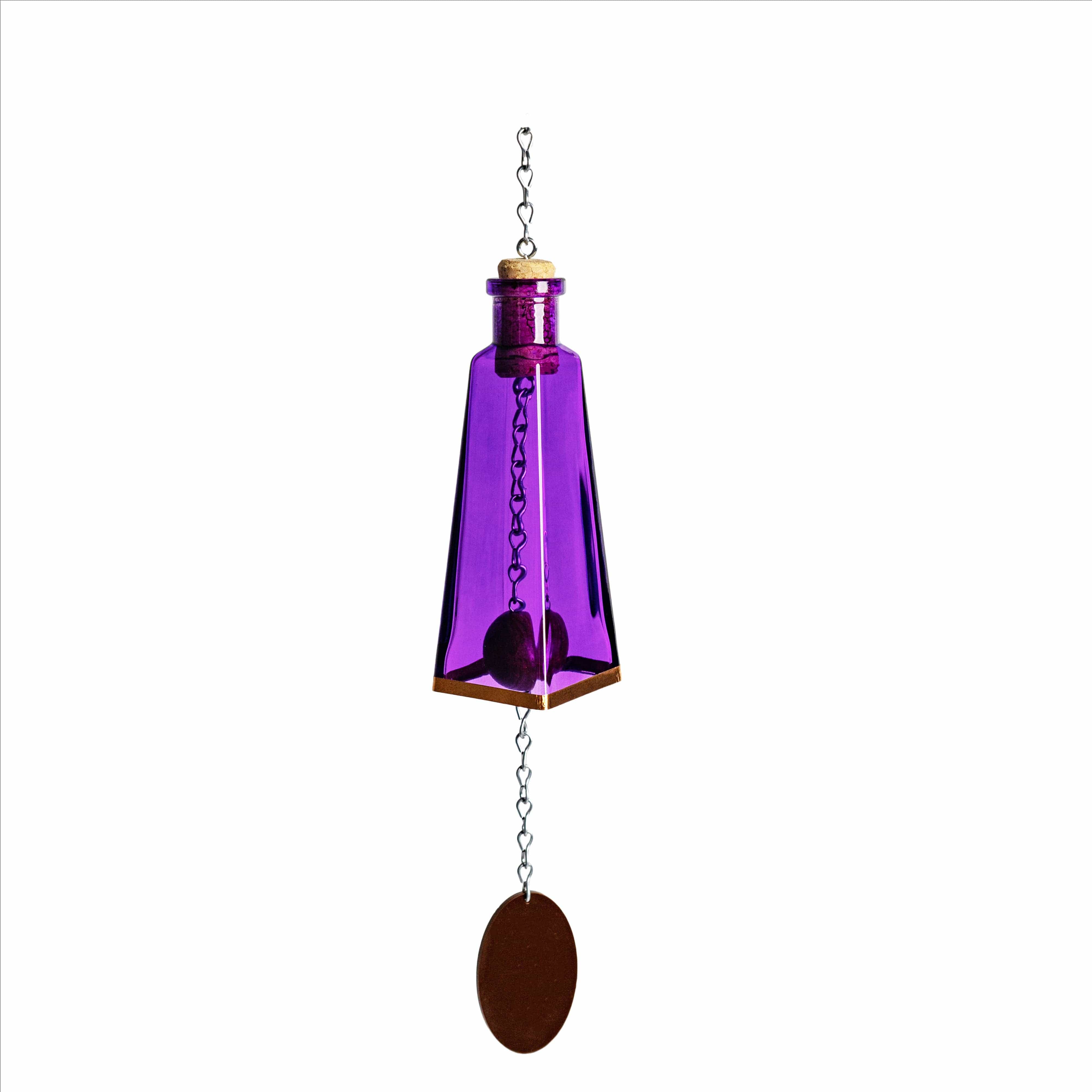 Pyramid Glass Wind Chime