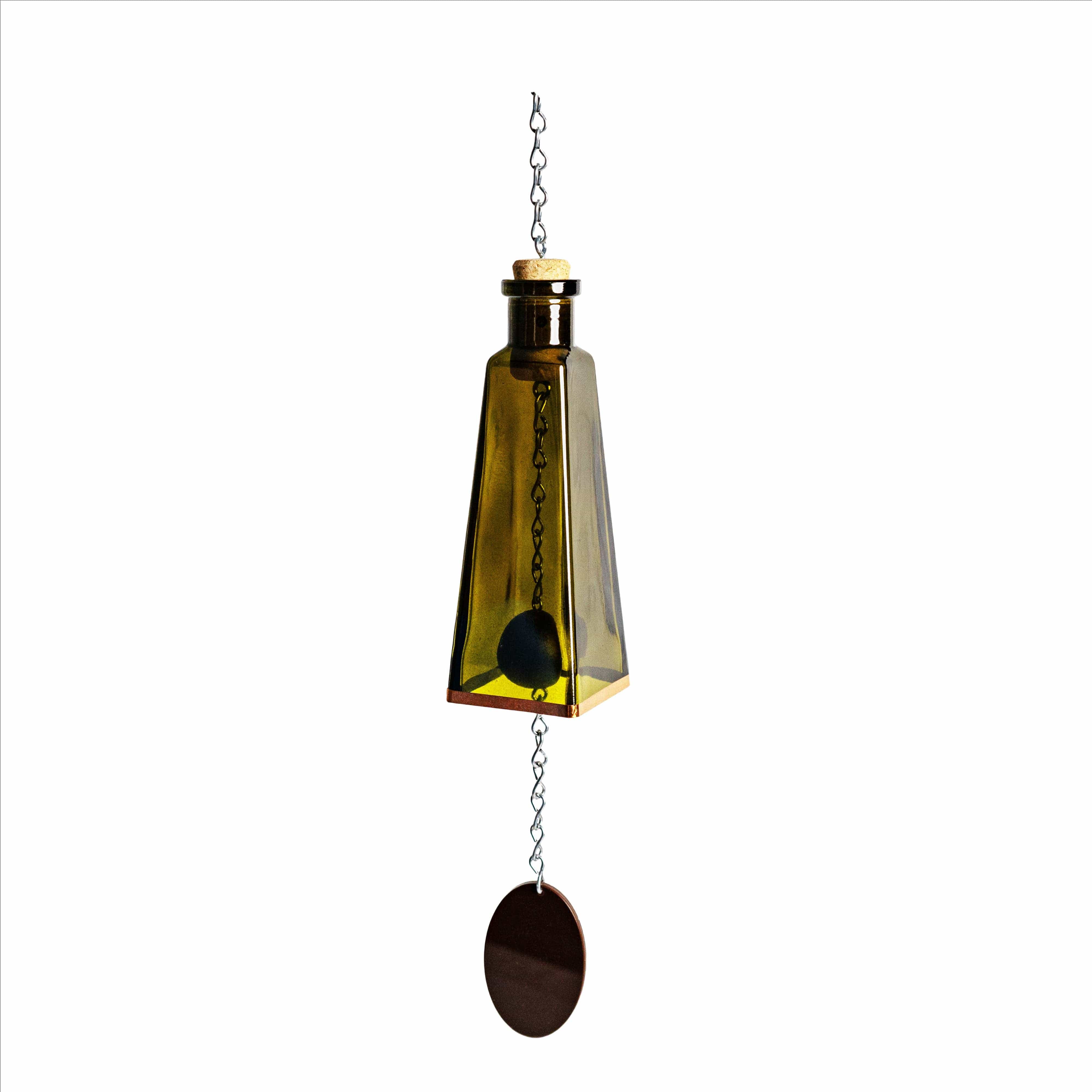 Pyramid Glass Wind Chime