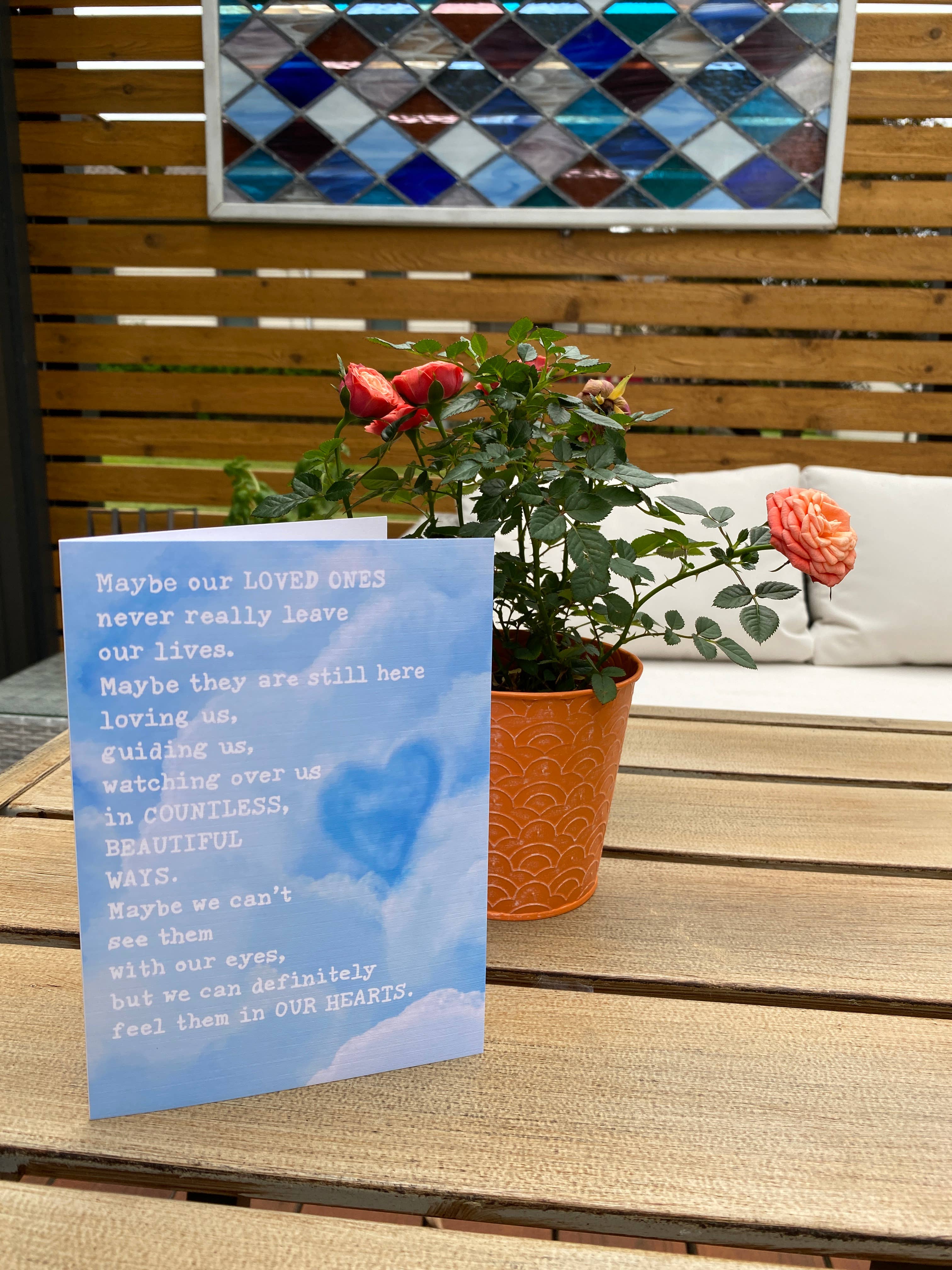 Remembering a Loved One Sympathy Card