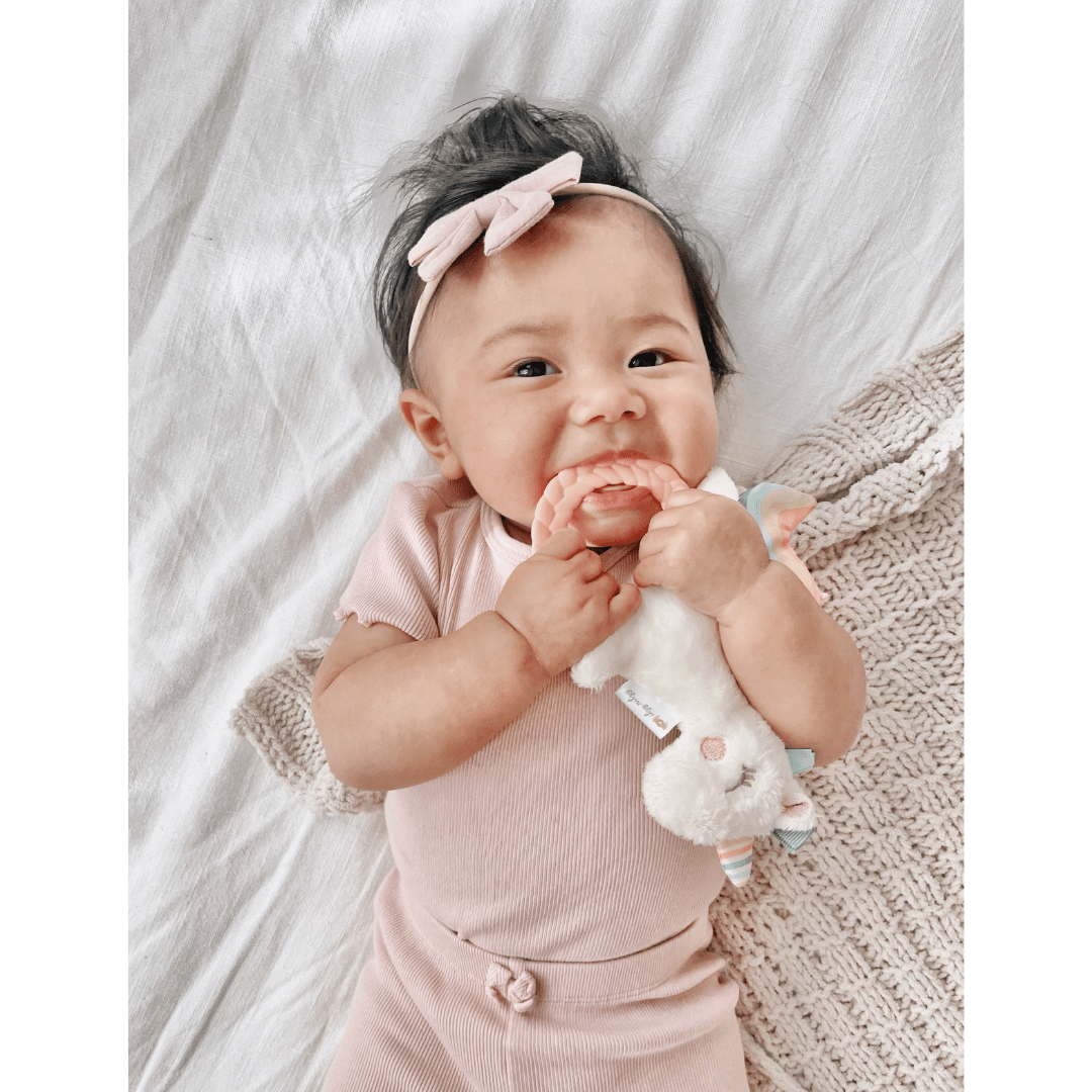 Ritzy Rattle Pal™ Plush Rattle Pal with Teether