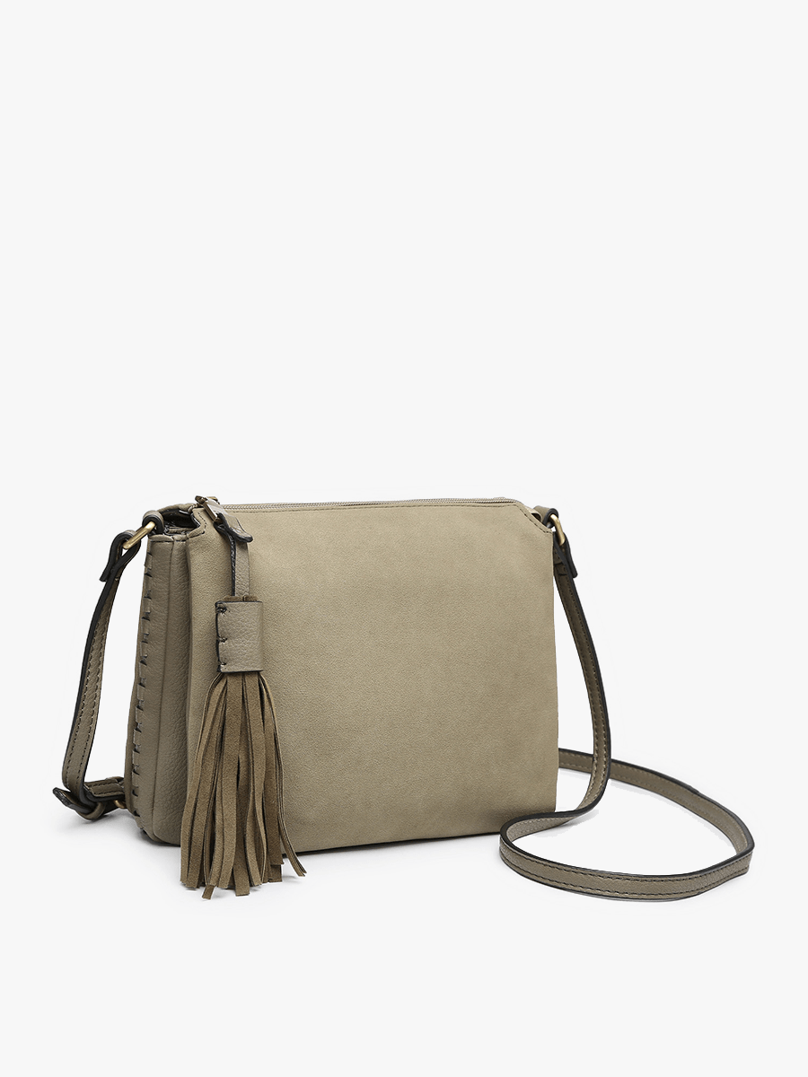 Sabrina Suede Crossbody