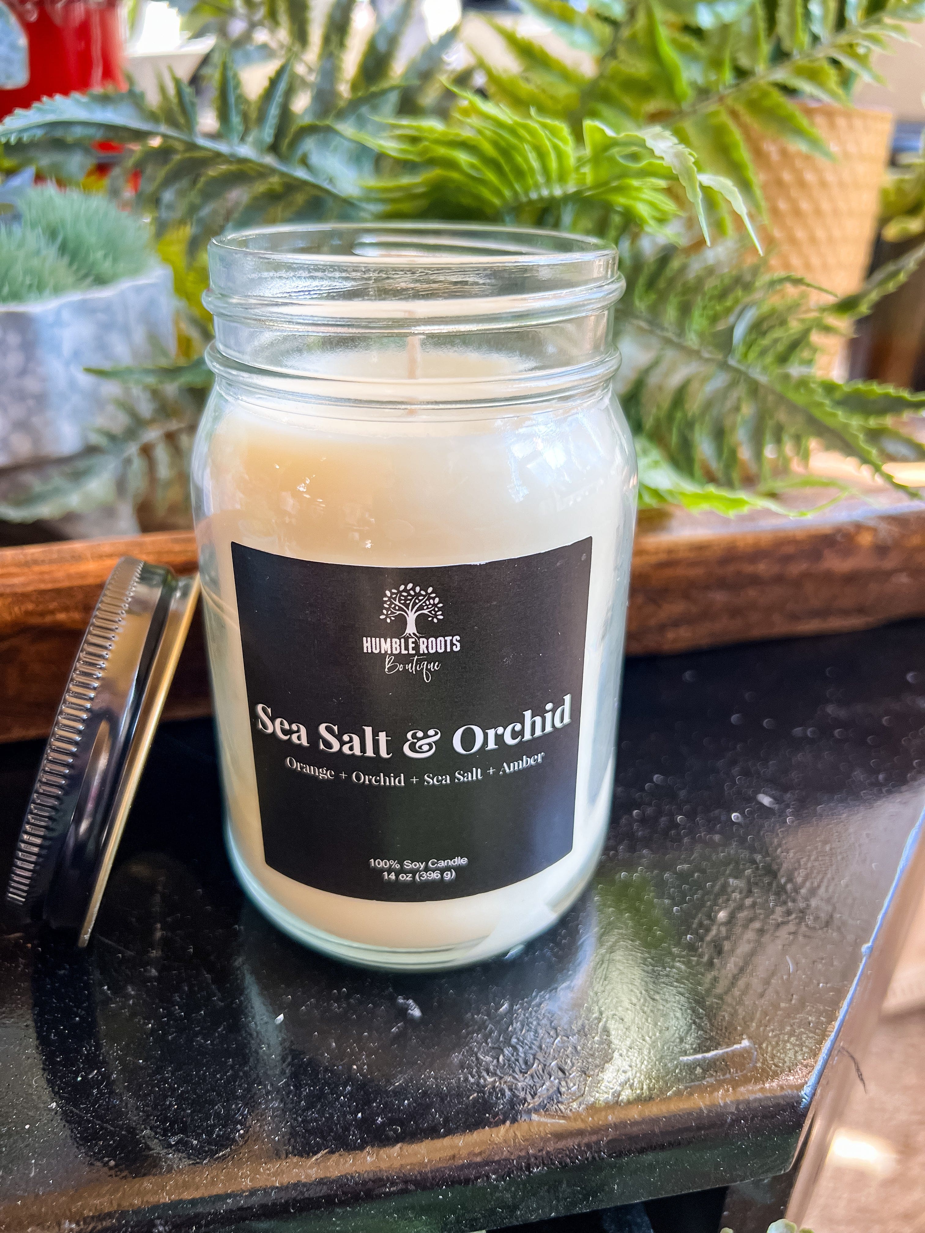 Sea Salt Orchid Soy Candle