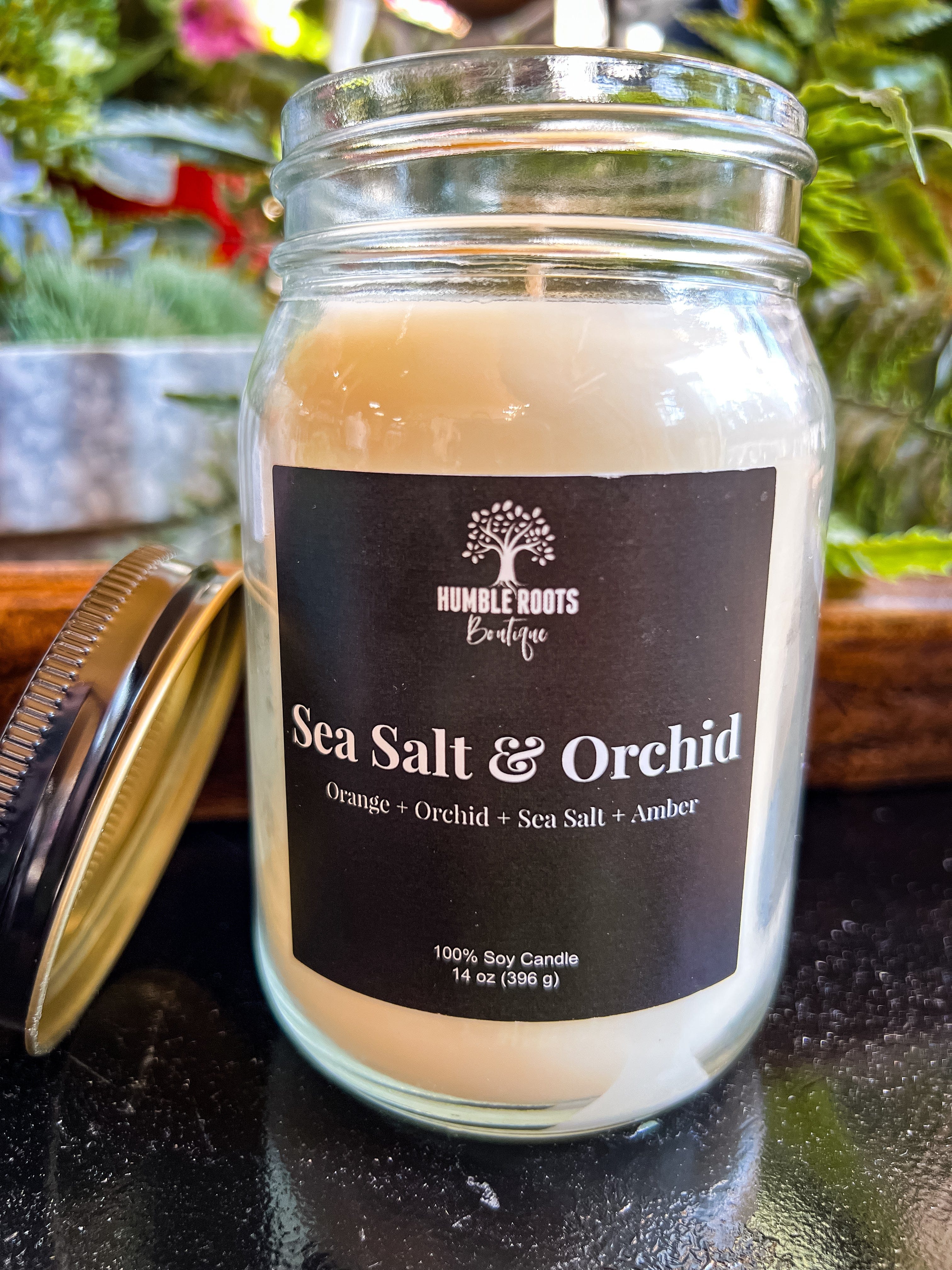 Sea Salt Orchid Soy Candle