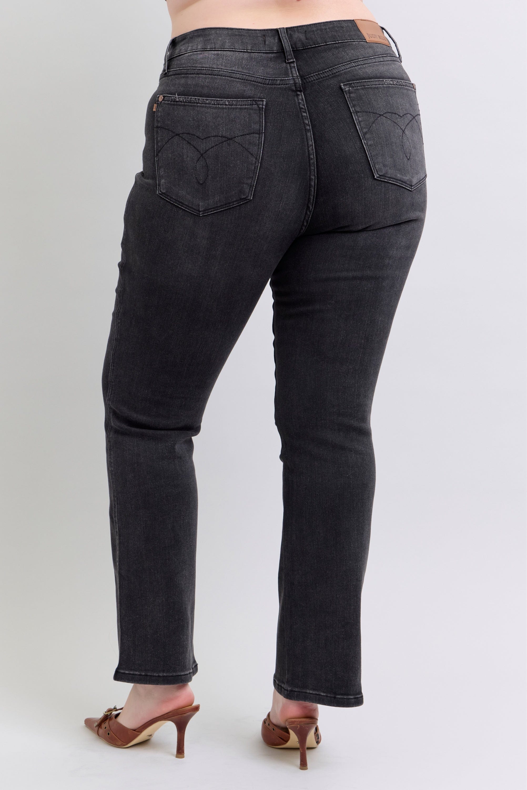 Shelly Black Tummy Control Judy Blue Jeans