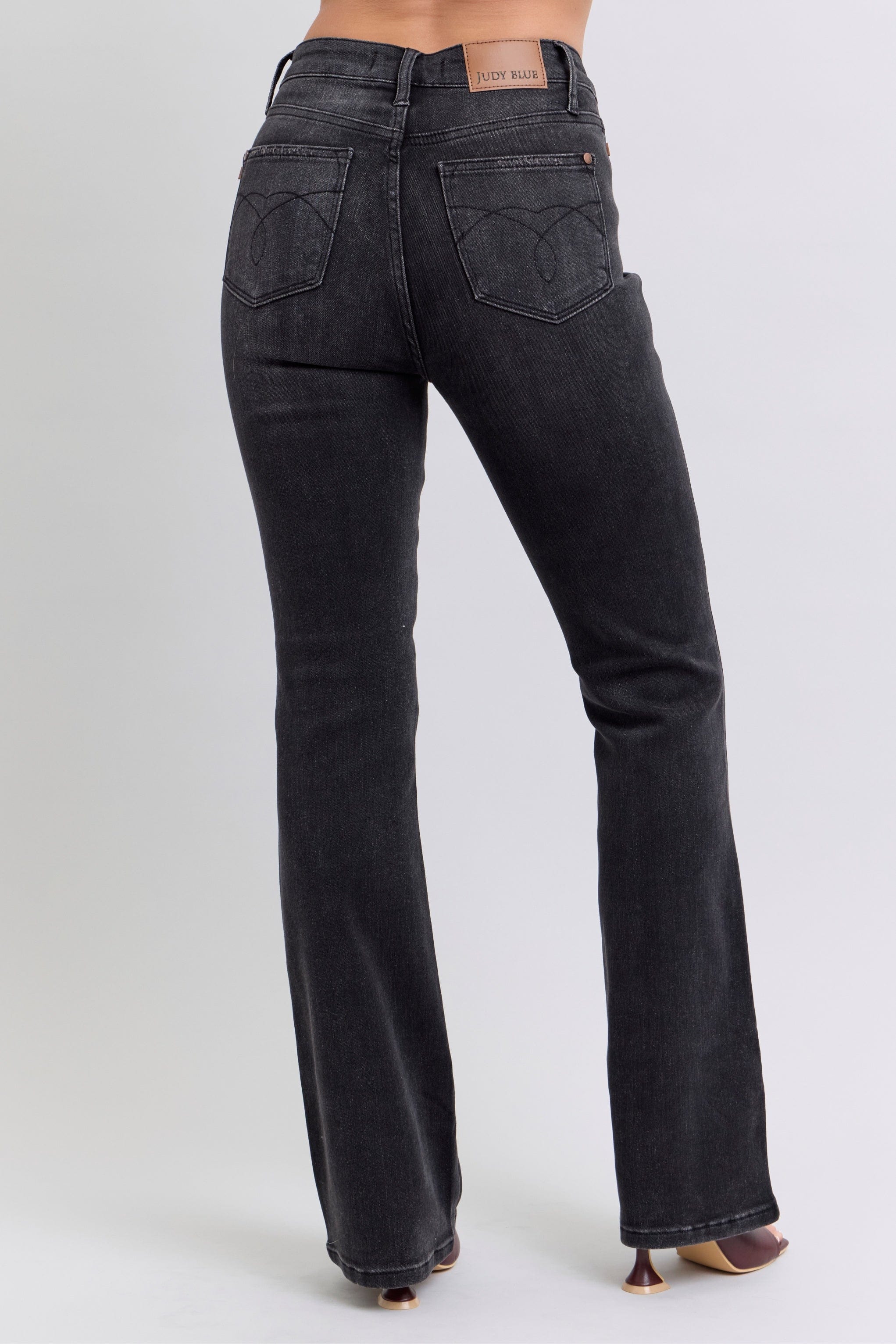 Shelly Black Tummy Control Judy Blue Jeans