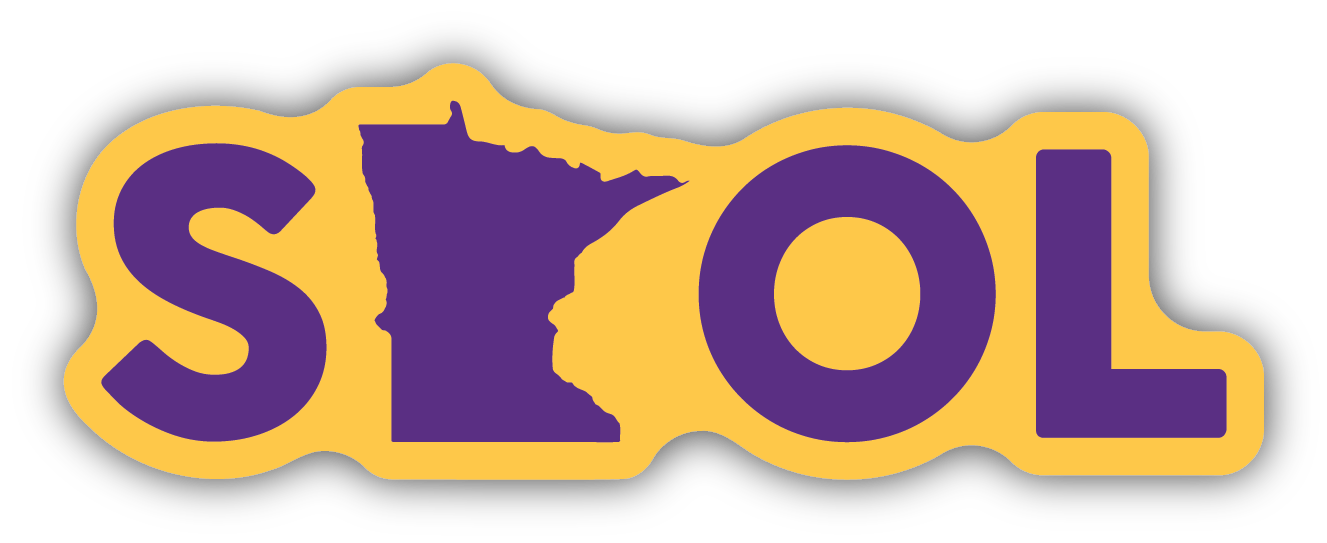 SKOL MN Outline Sticker