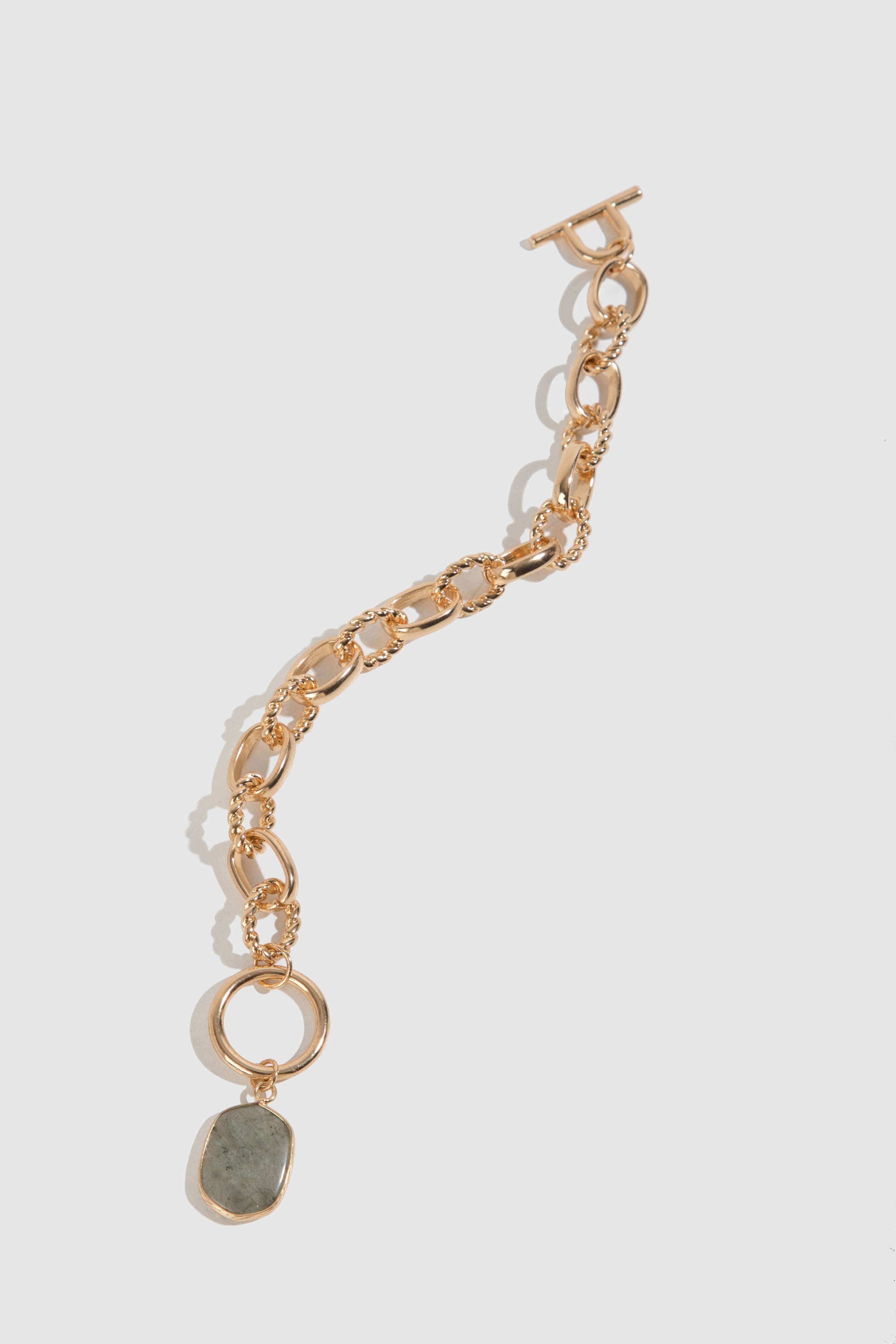 Skylar Gold Link Bracelet