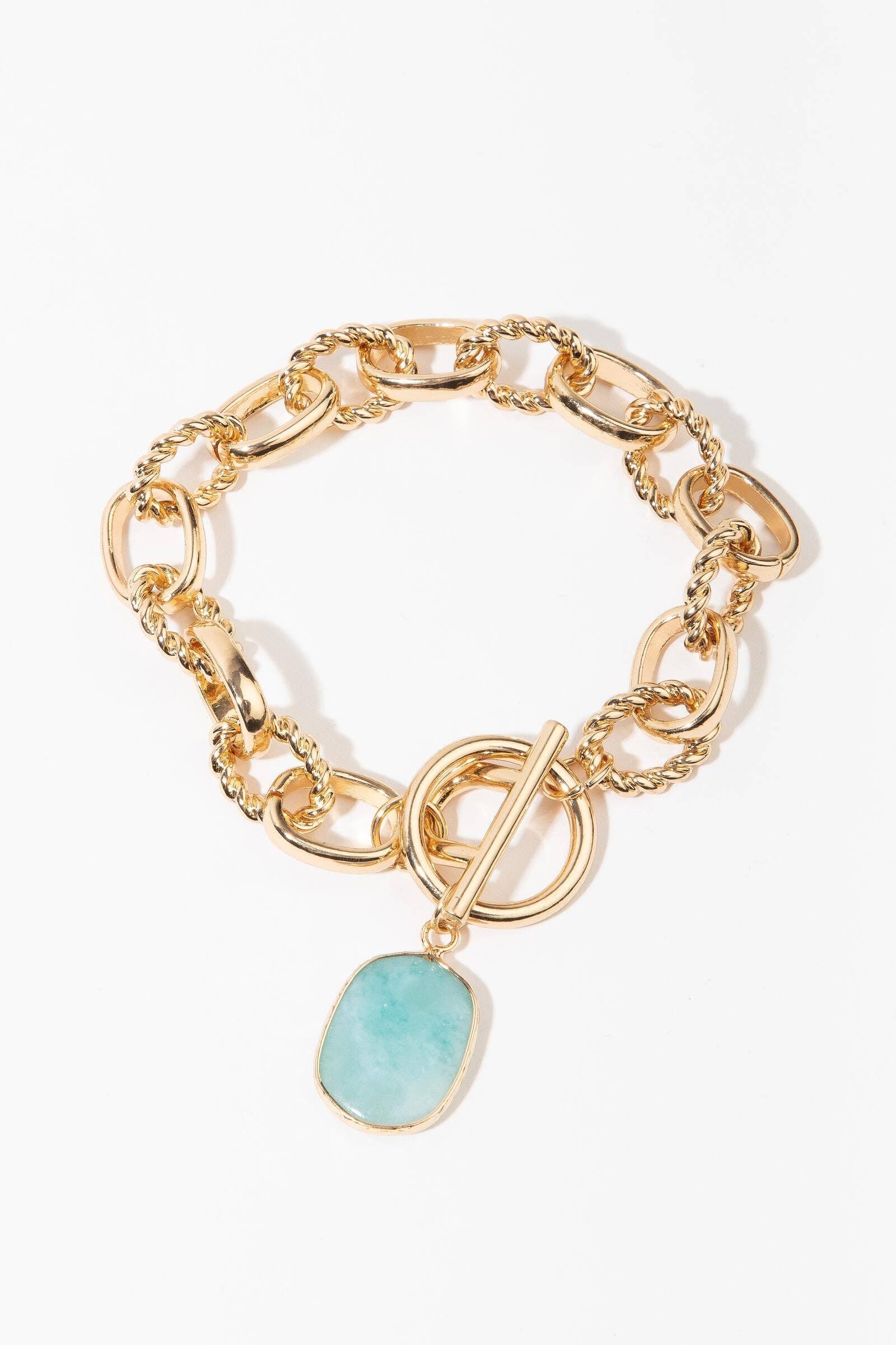 Skylar Gold Link Bracelet