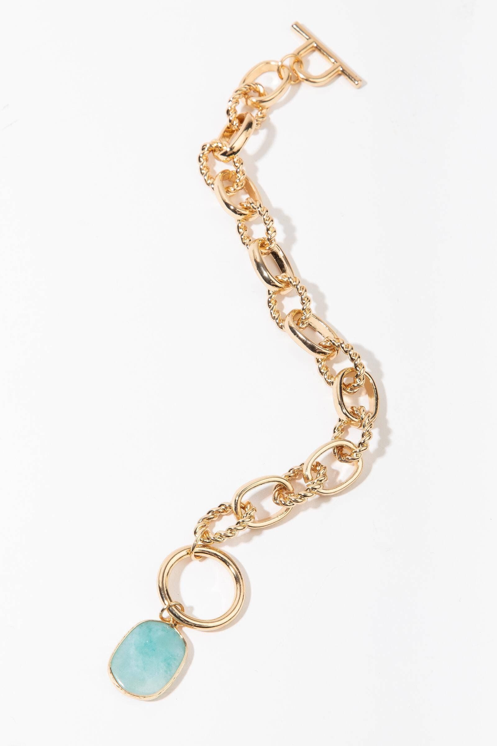 Skylar Gold Link Bracelet