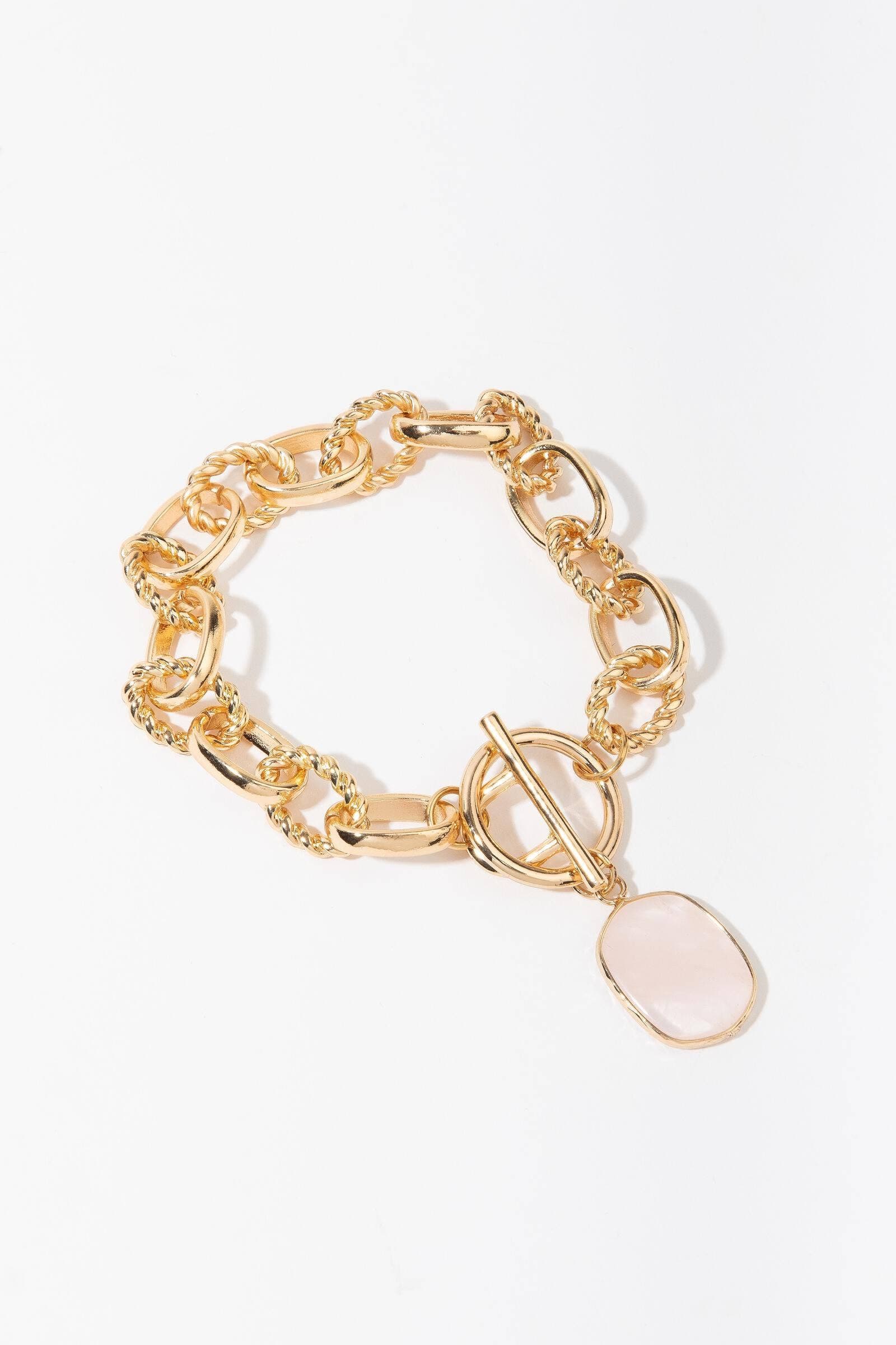 Skylar Gold Link Bracelet