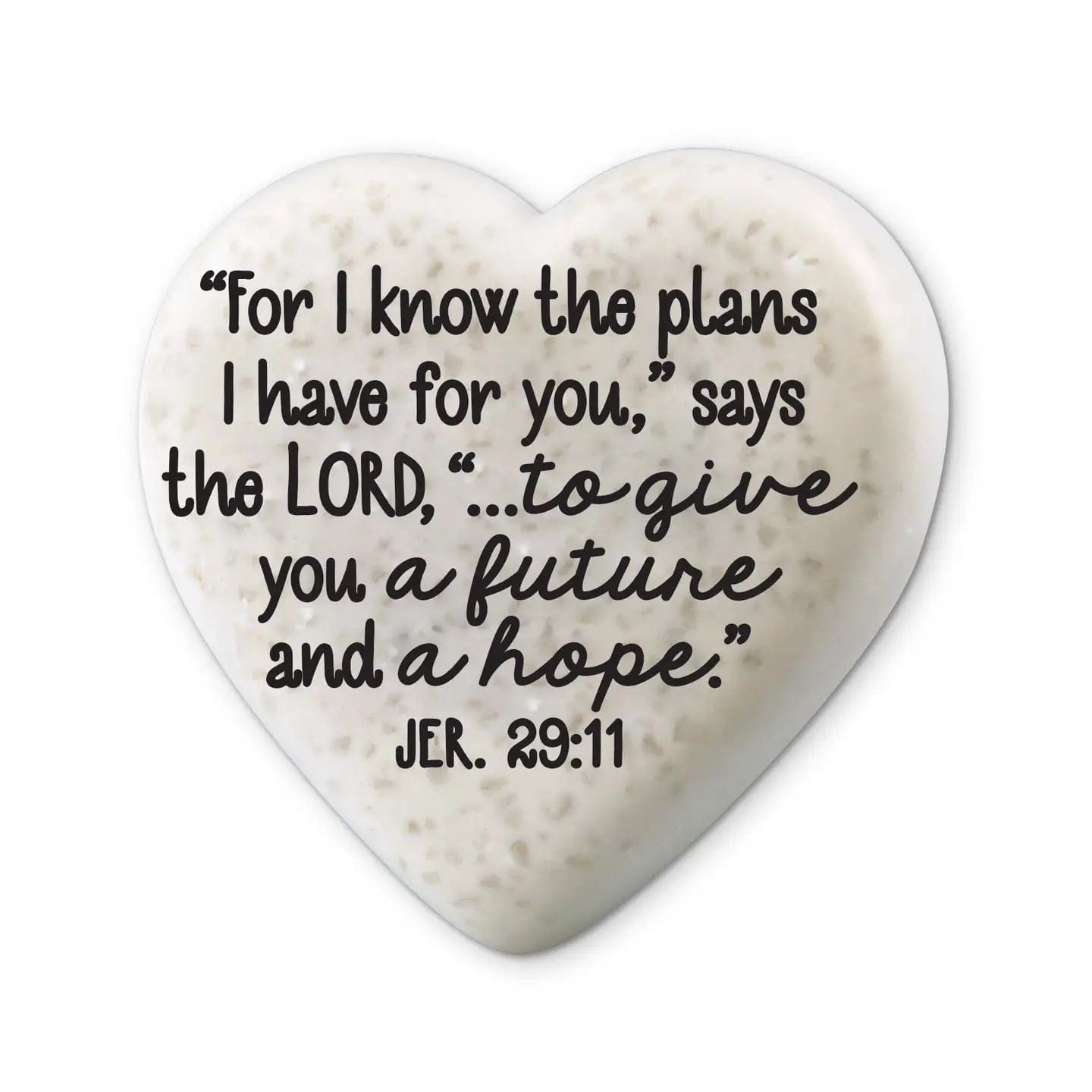 Stone Scripture Heart - Hearts of Hope
